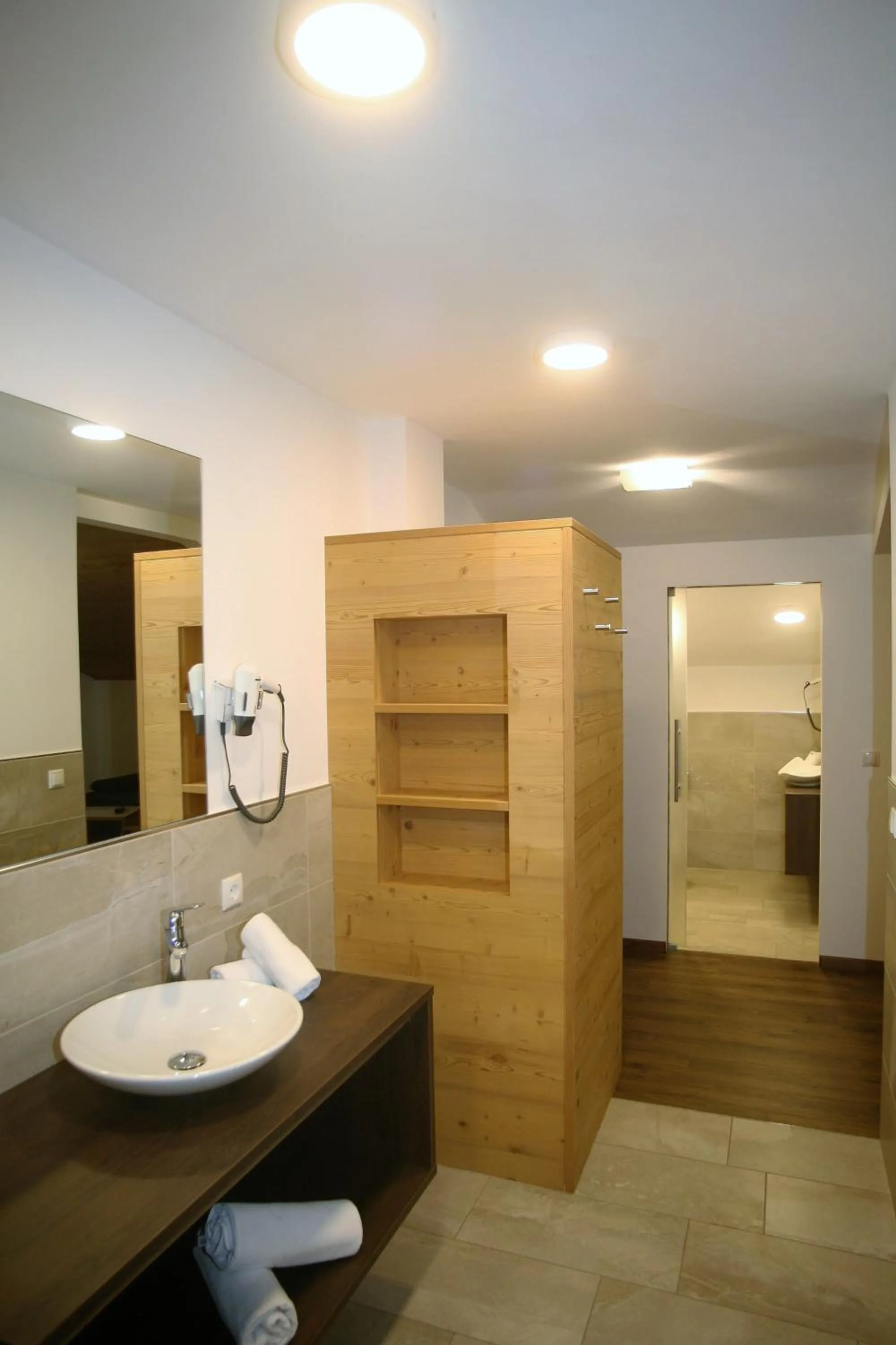 Bathroom in Hotel Ortler