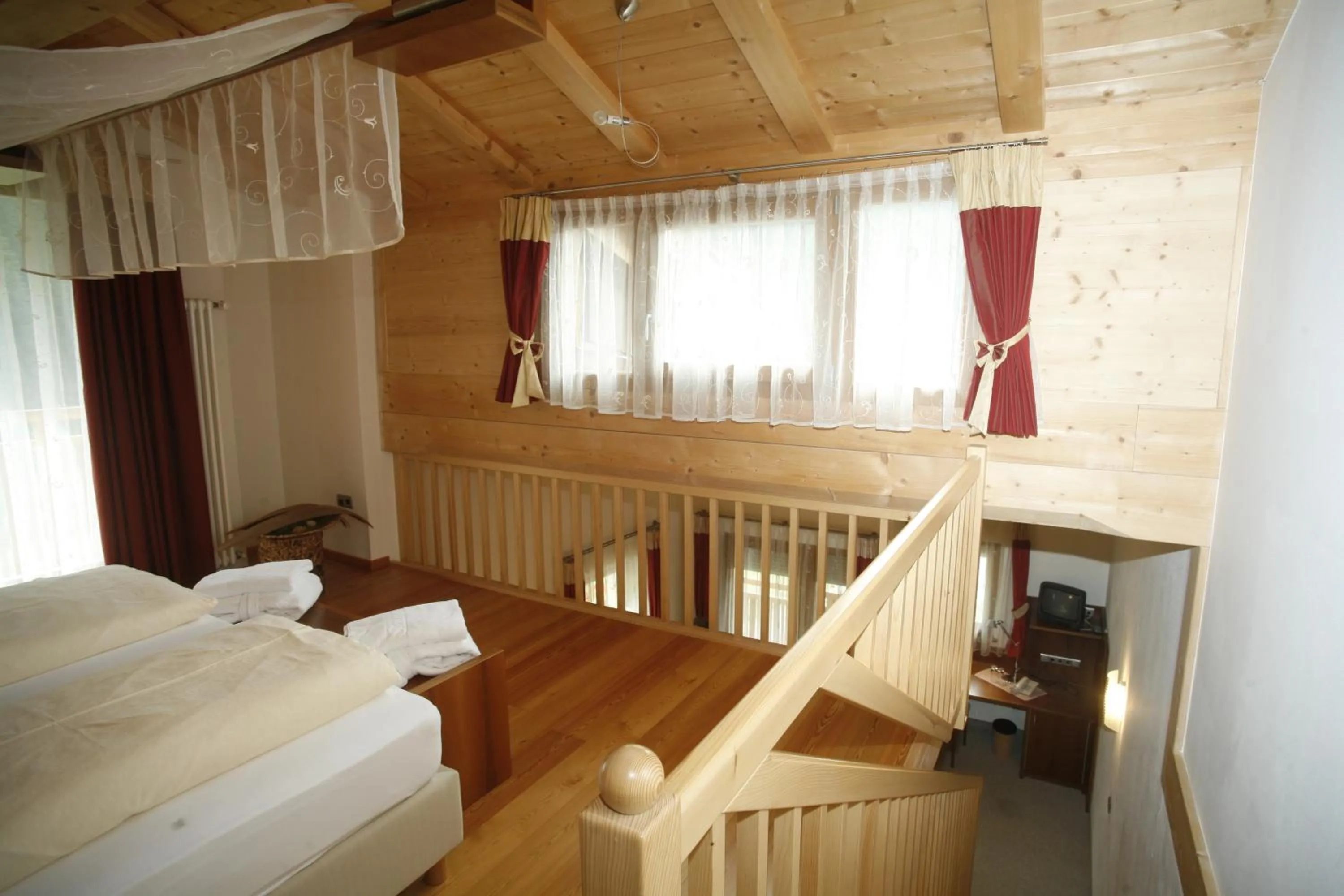 Bedroom, Bed in Hotel Ortler