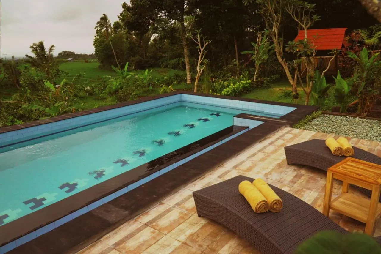 Pool view in Dukuh Baturan Villa