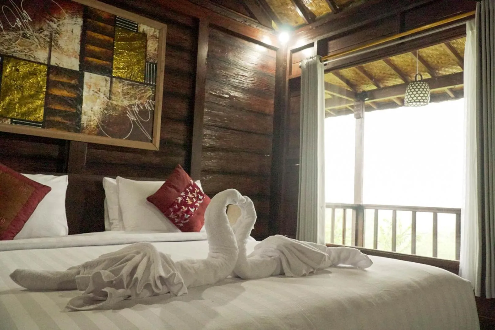 Photo of the whole room, Bed in Dukuh Baturan Villa