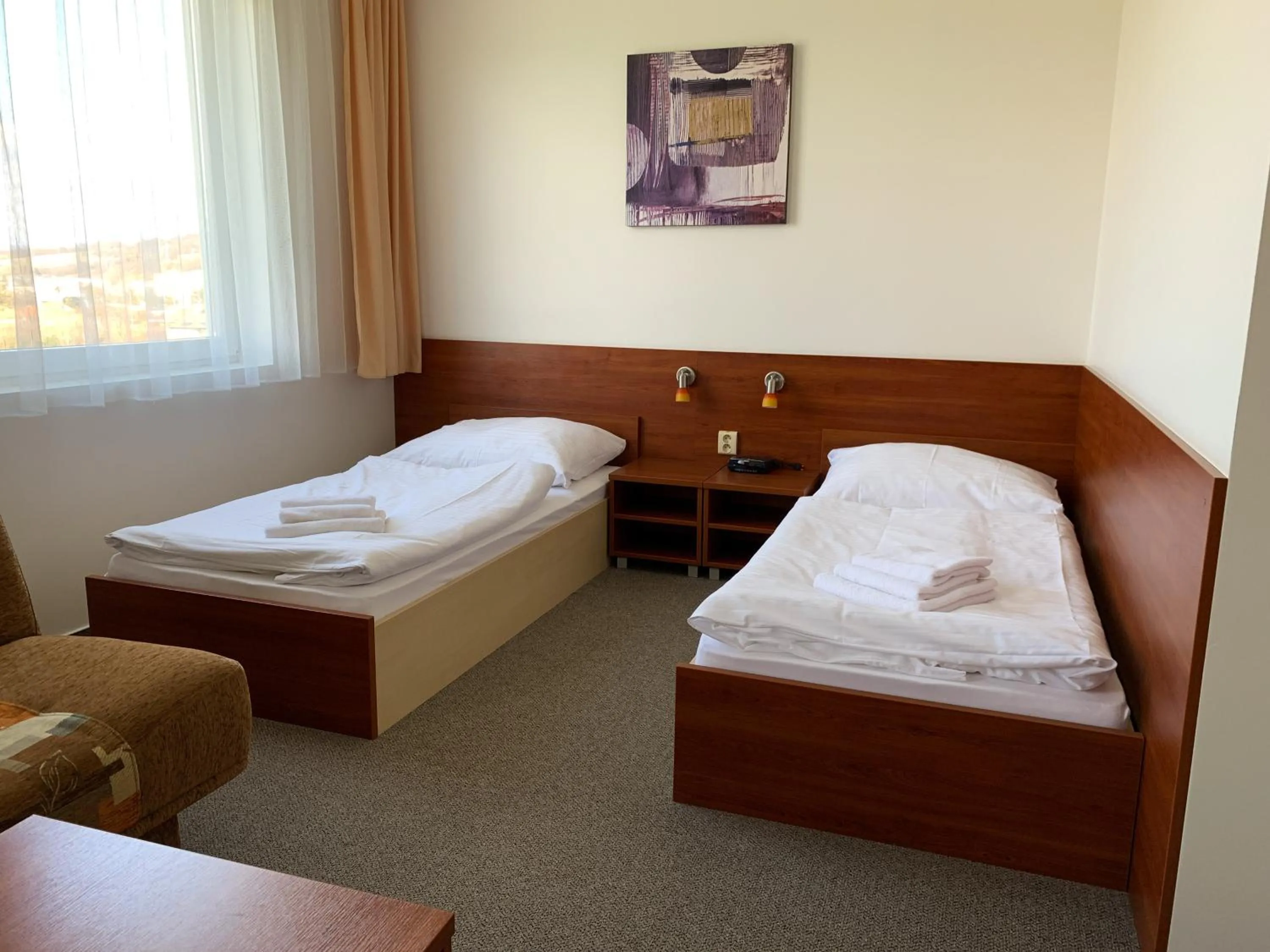 Bed in Hotel Patriot