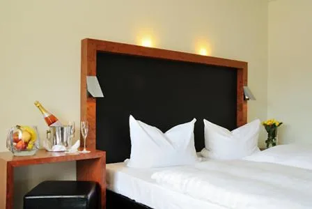 Bed in Hotel Prinzen