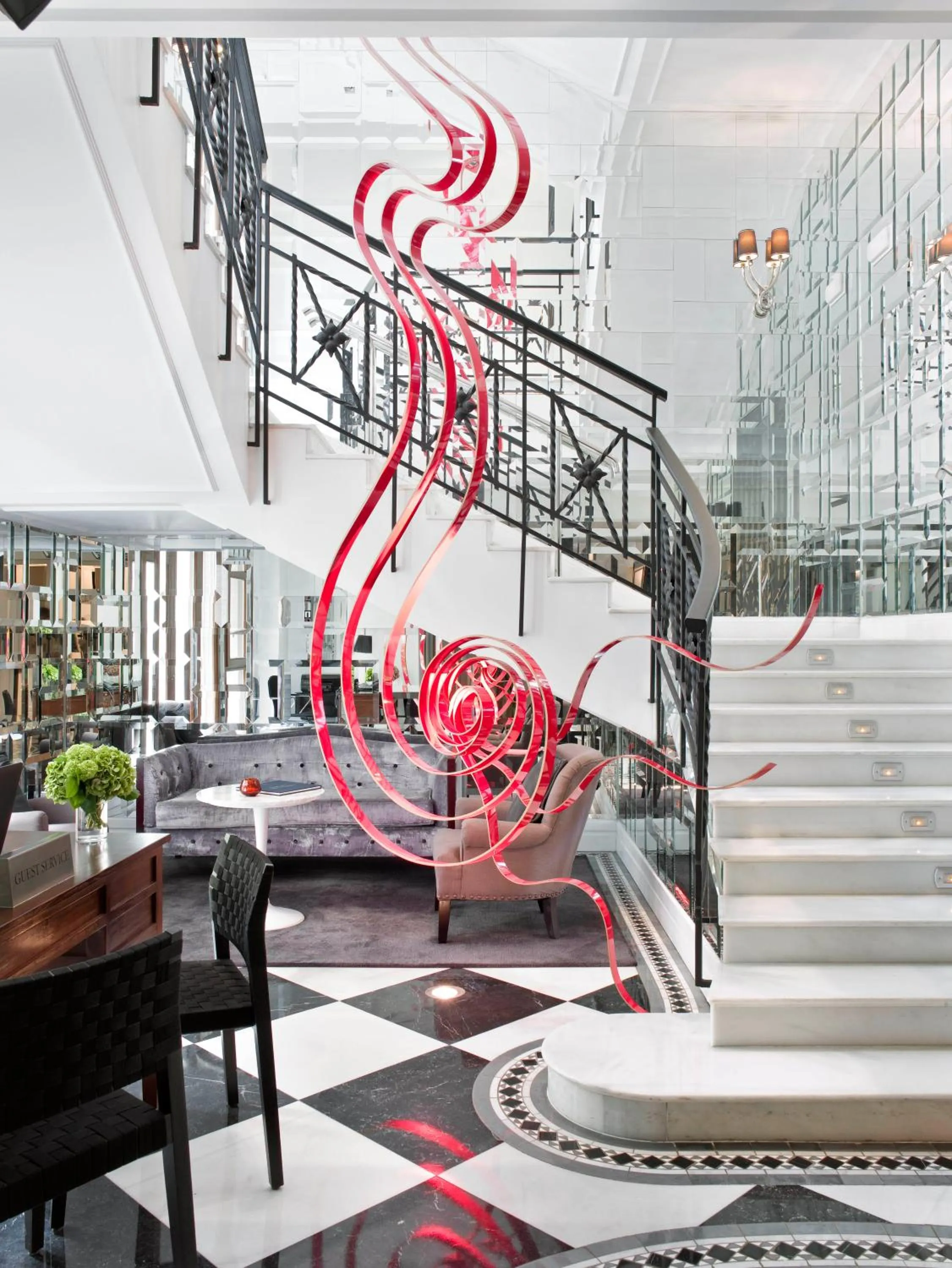 Lobby or reception in Hotel Único Madrid, Small Luxury Hotels