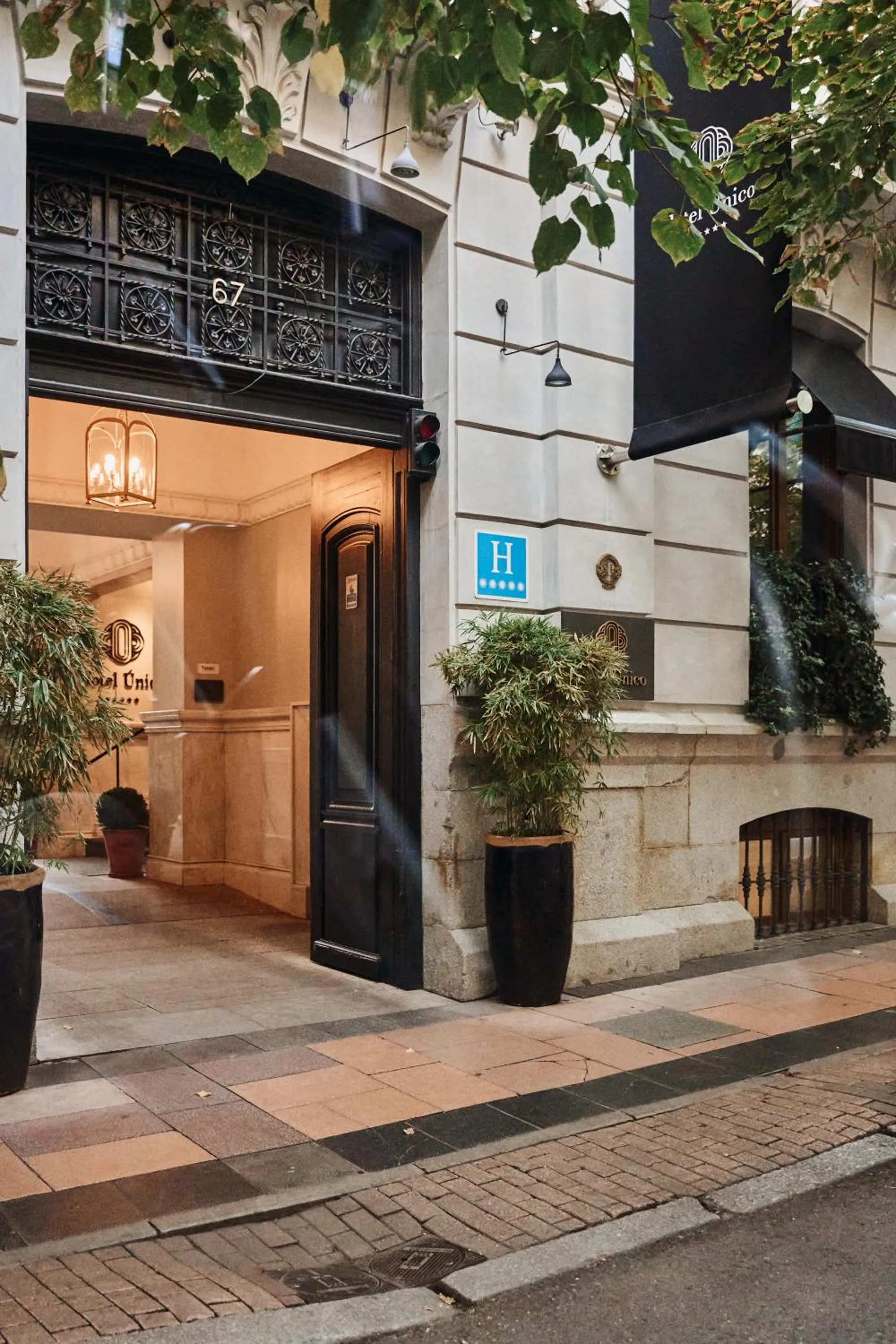 Facade/entrance in Hotel Único Madrid, Small Luxury Hotels