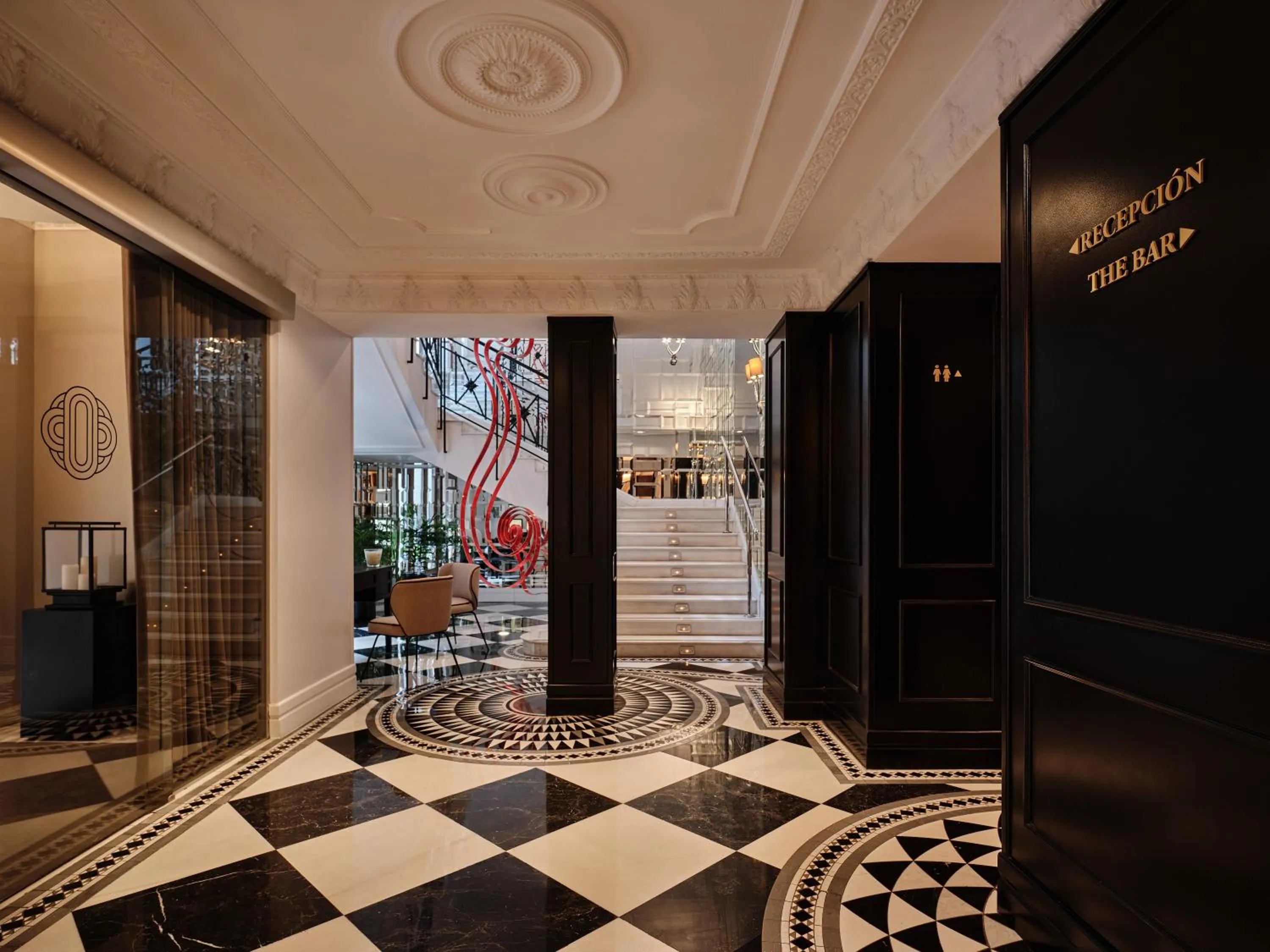 Lobby or reception in Hotel Único Madrid, Small Luxury Hotels