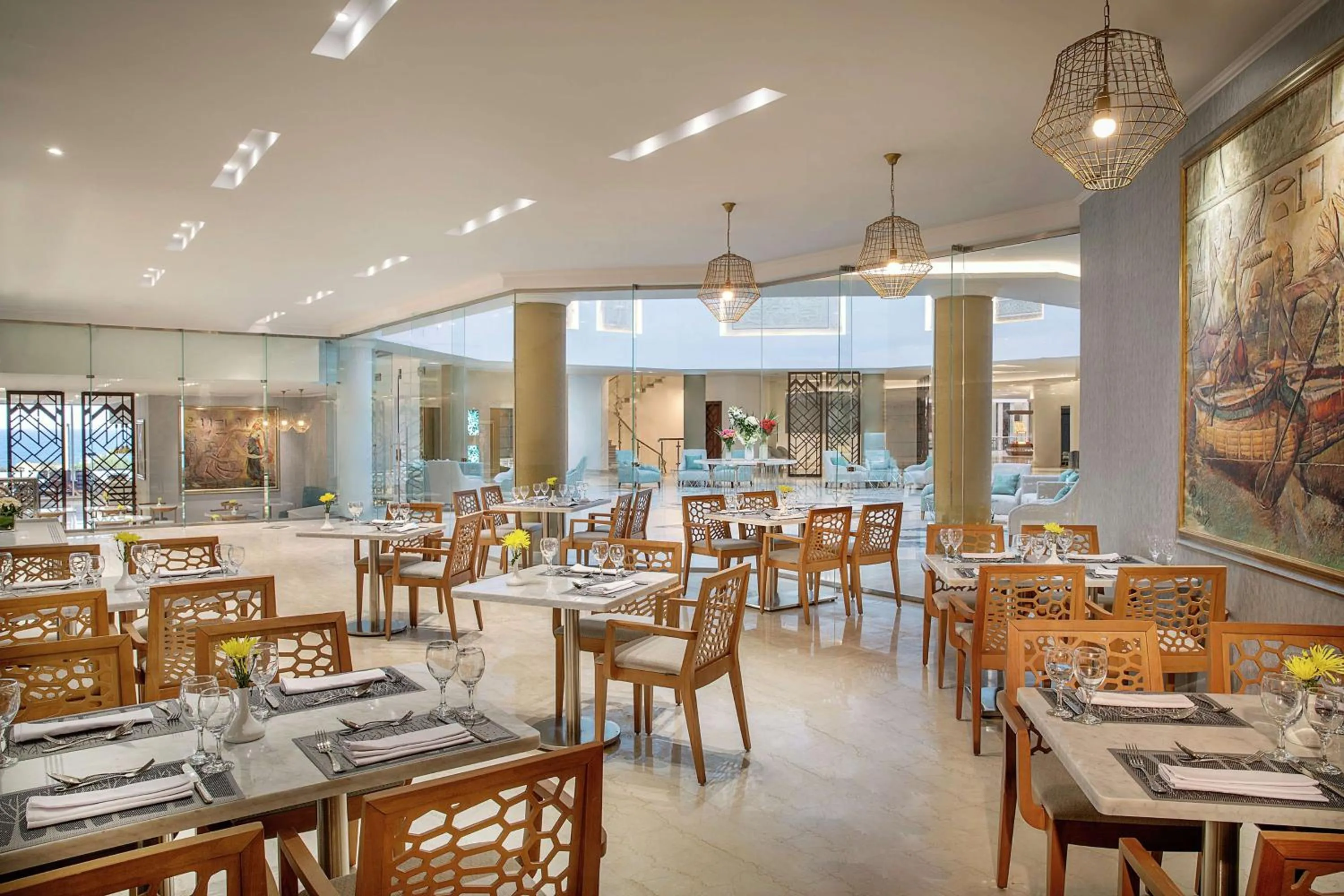 Restaurant/places to eat in Hilton Hurghada Plaza Hotel