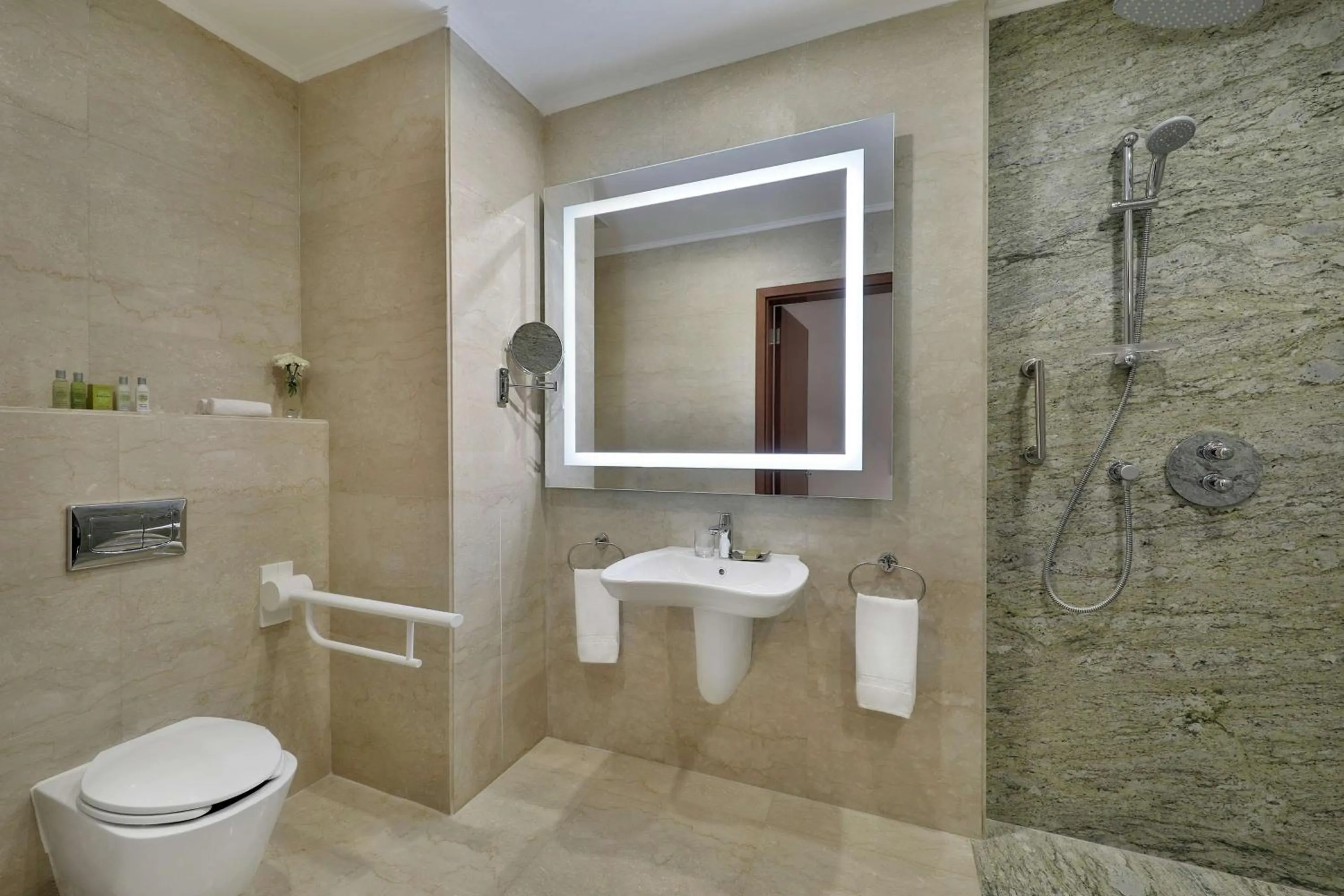 Toilet in Hilton Hurghada Plaza Hotel