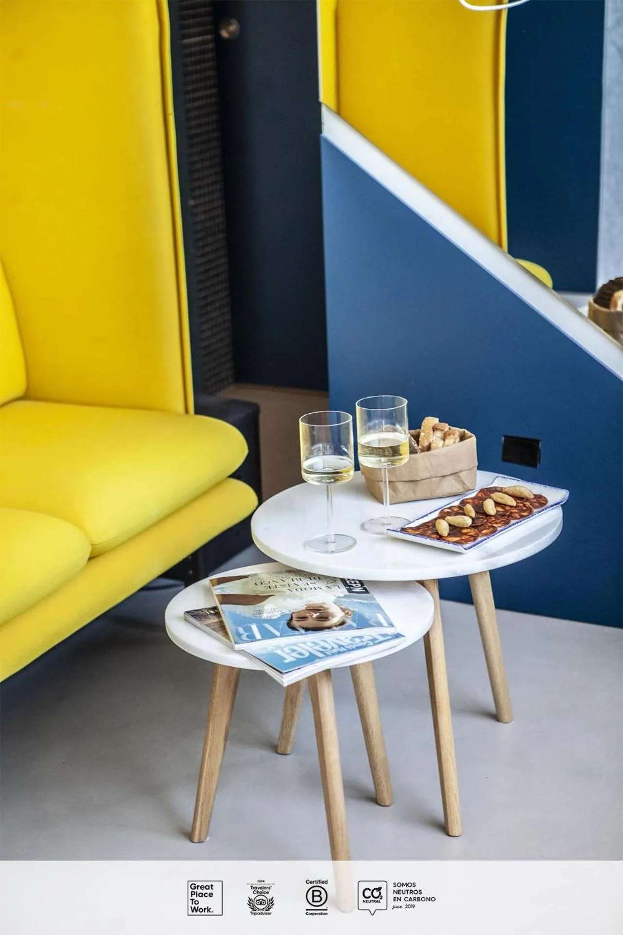 Food and drinks in SLEEP'N Atocha - B Corp Certified