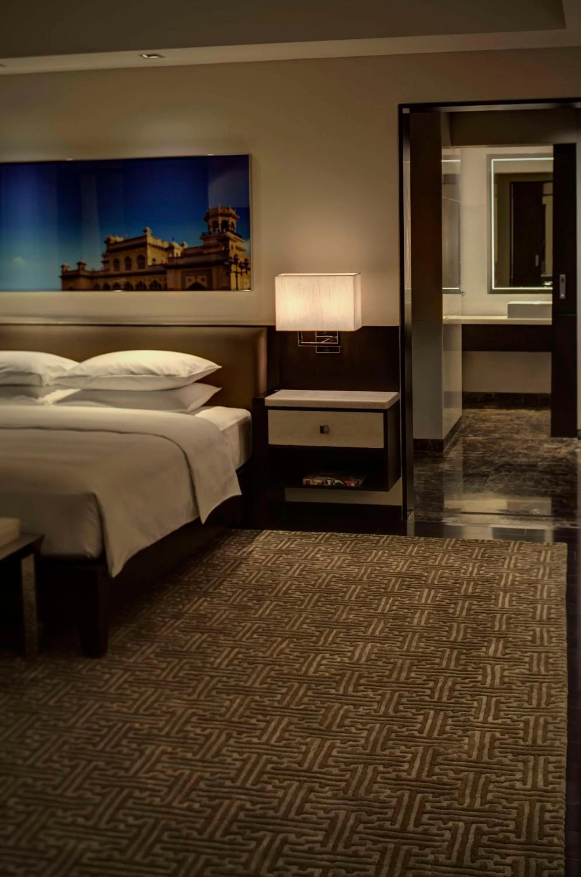 Photo of the whole room, Bed in Park Hyatt Hotel and Residences, Hyderabad