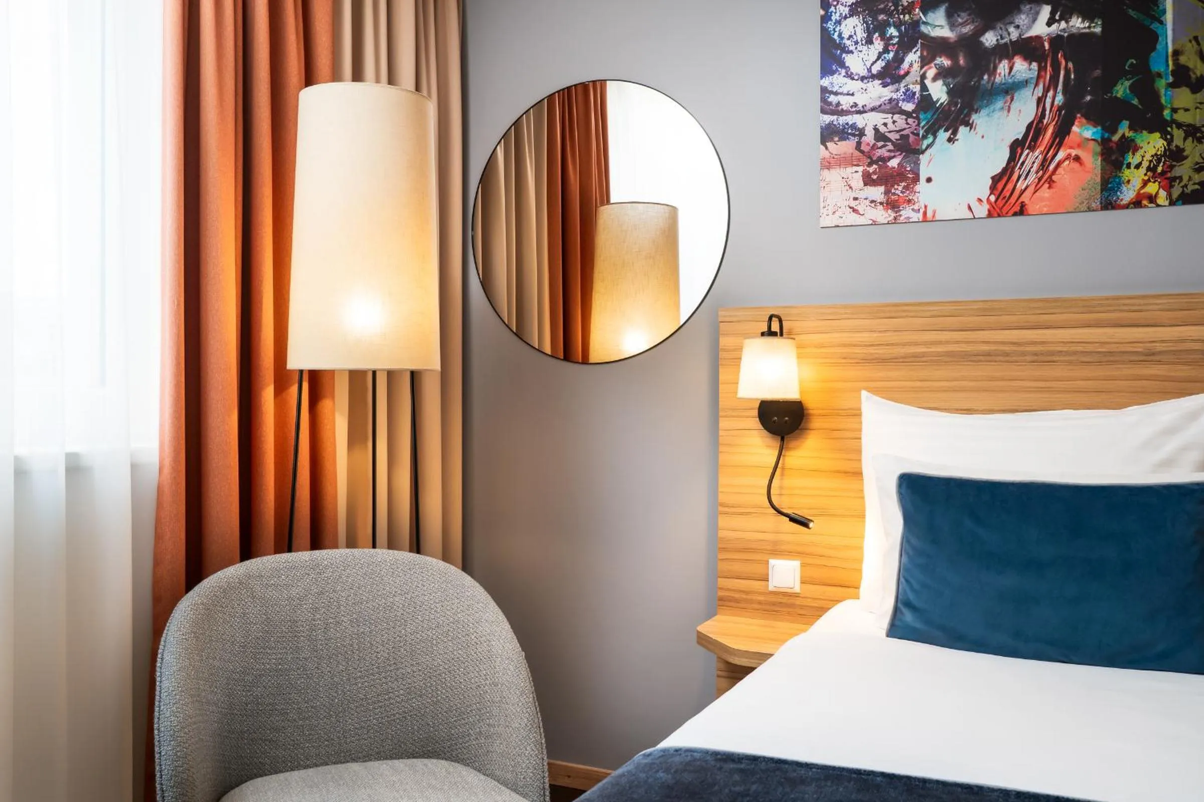 Bed in Leonardo Hotel Vienna Schönbrunn