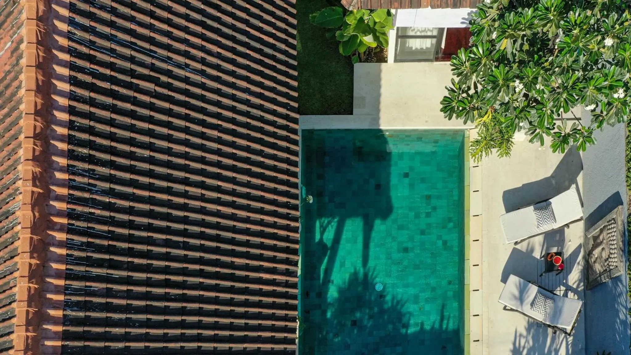 Pool view in Jagaditha Villas