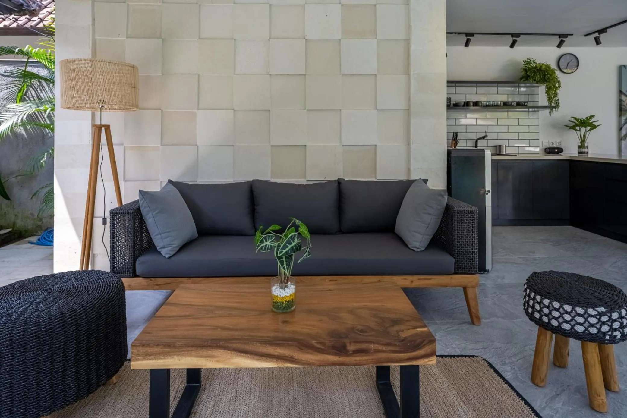 Living room in Jagaditha Villas