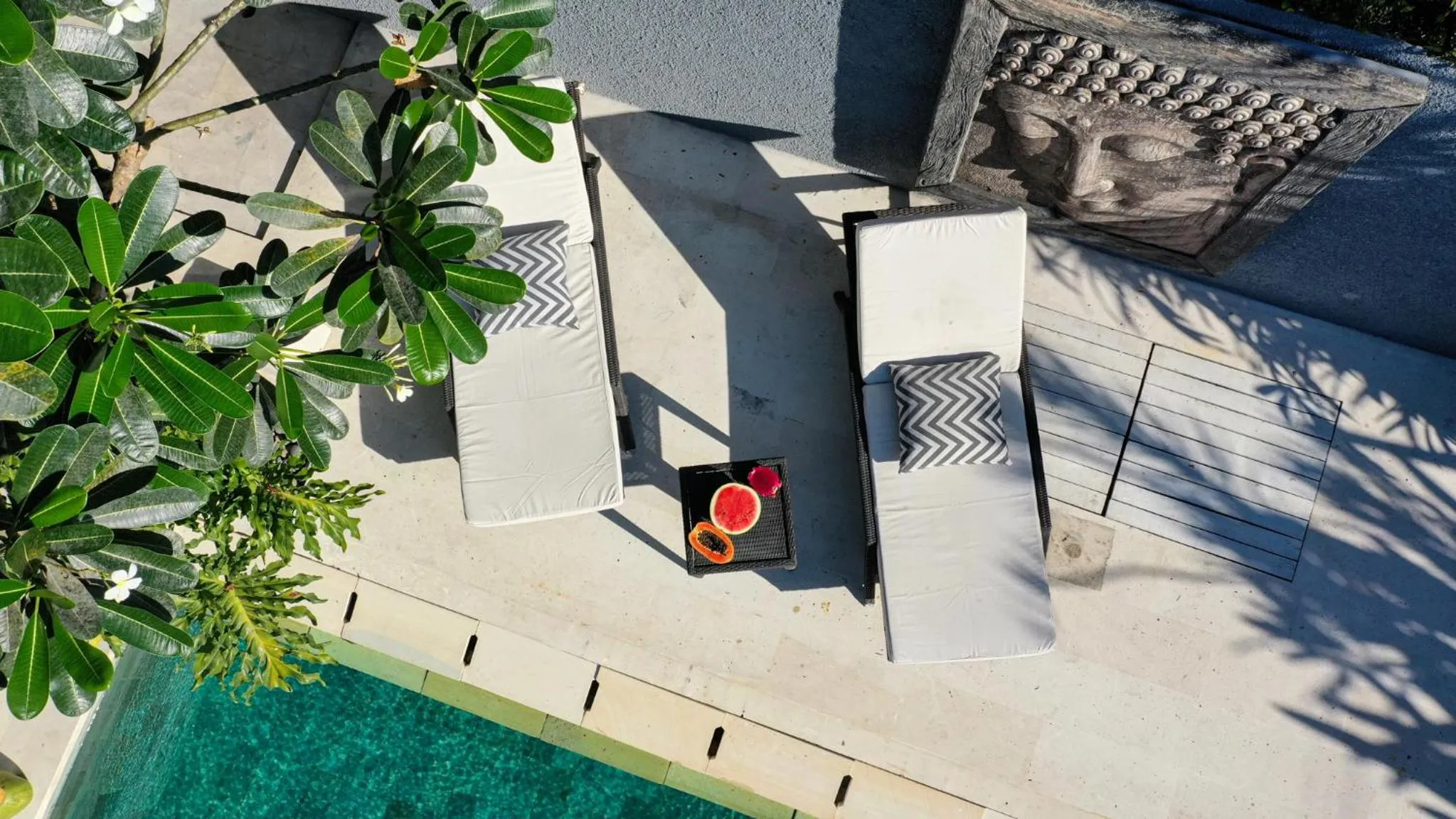 Swimming pool in Jagaditha Villas