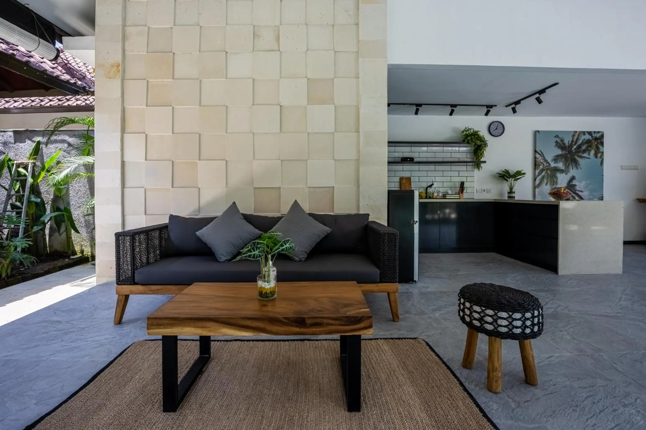 Living room in Jagaditha Villas