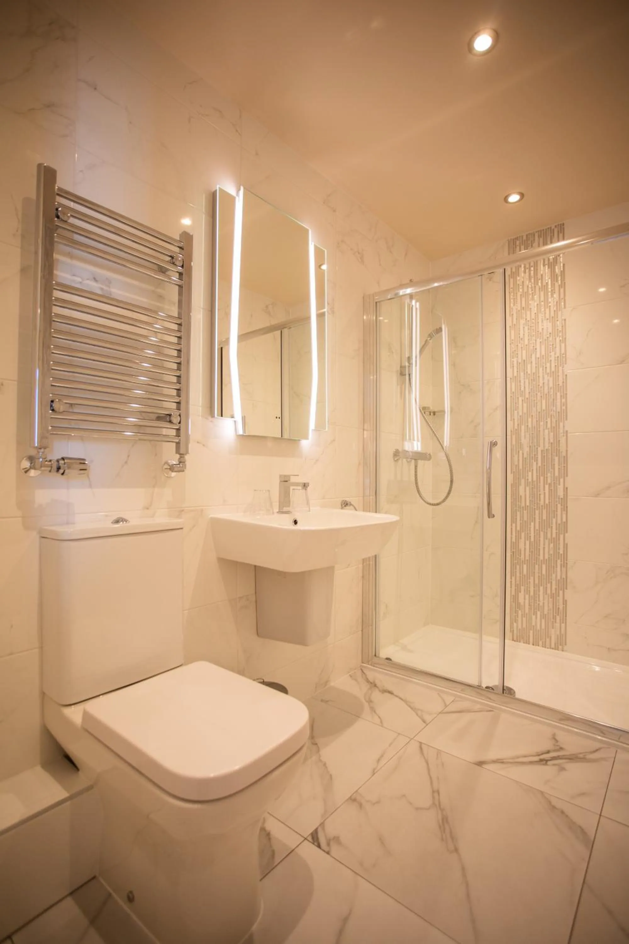 Shower in Hotel Sheraton