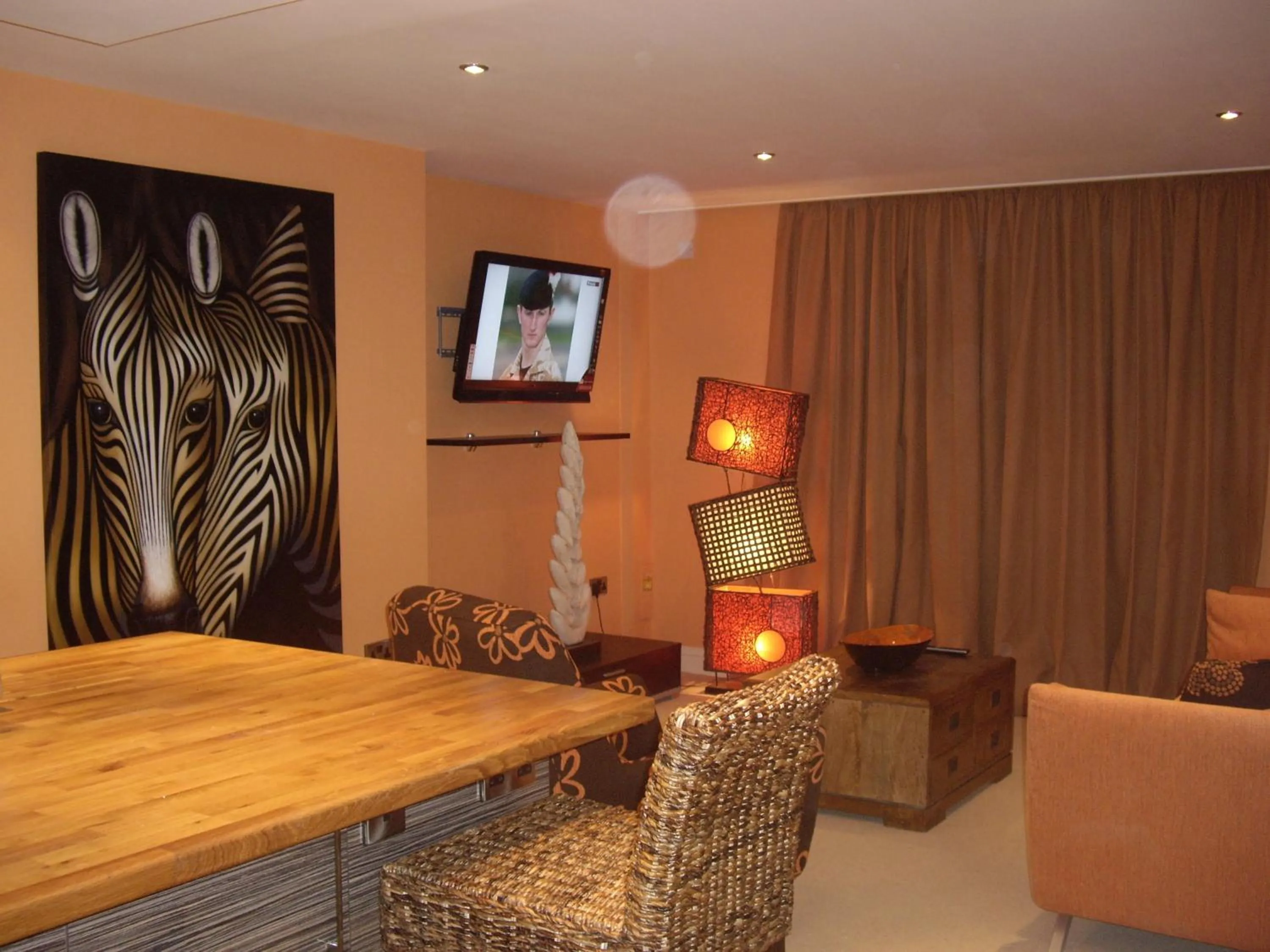 Living room in Portland Apartments