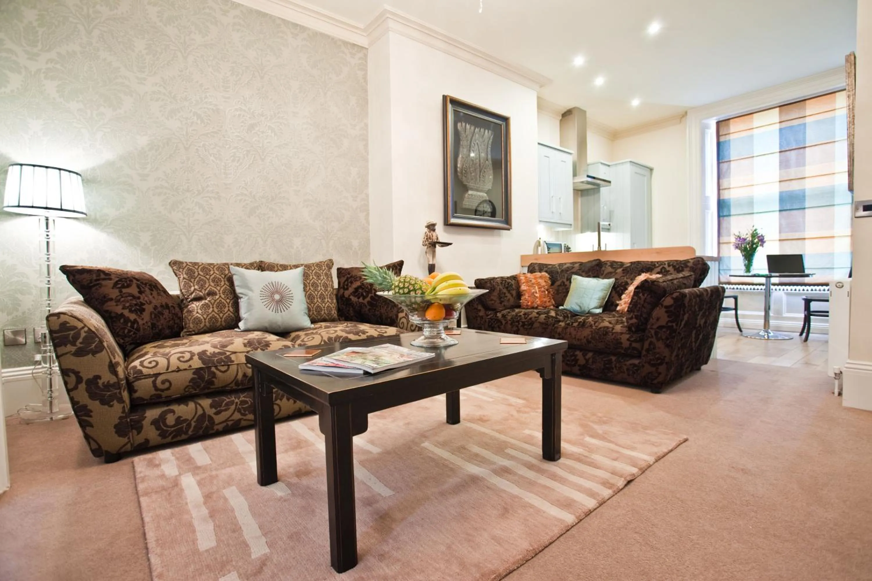 Living room in Portland Apartments