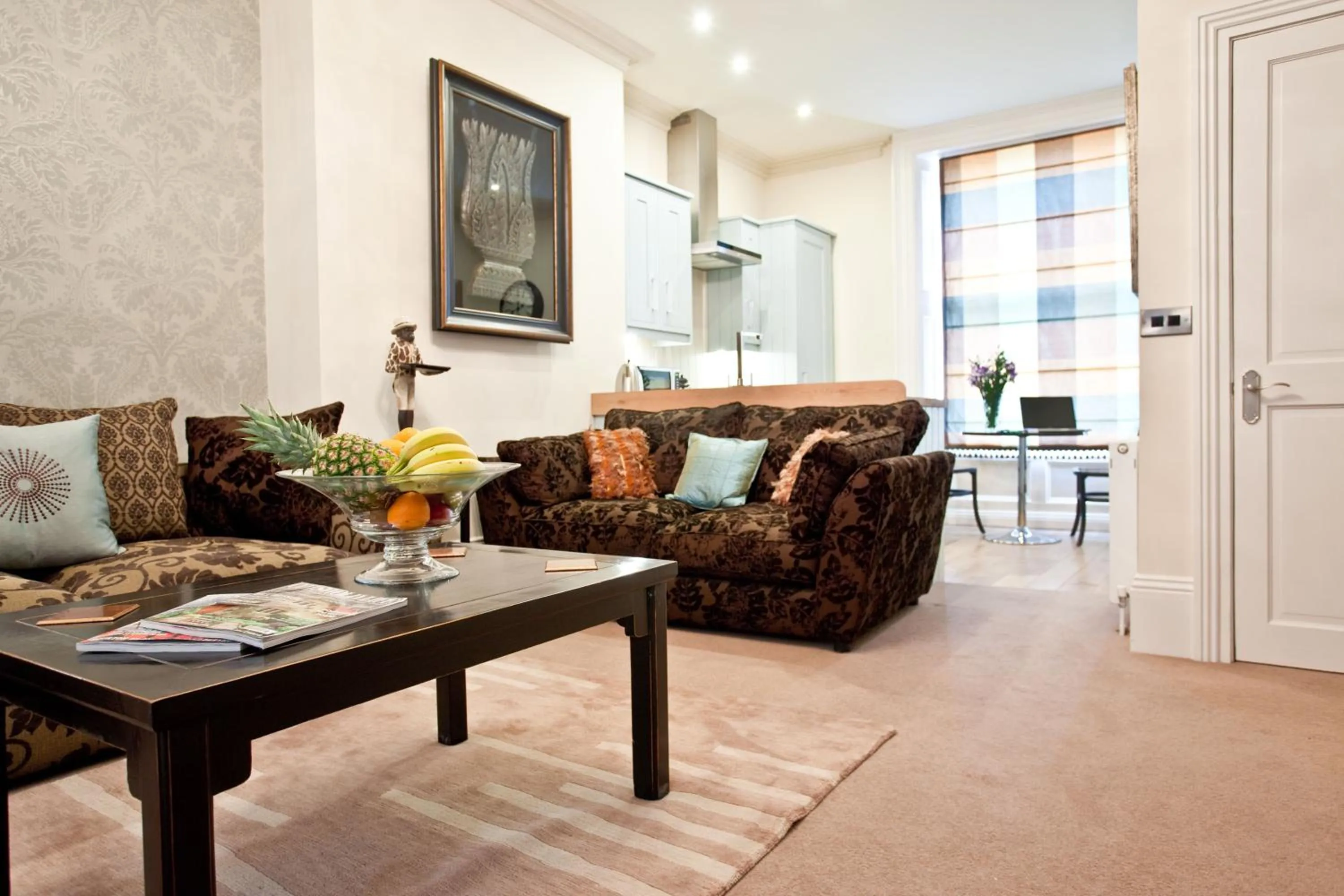 Living room in Portland Apartments