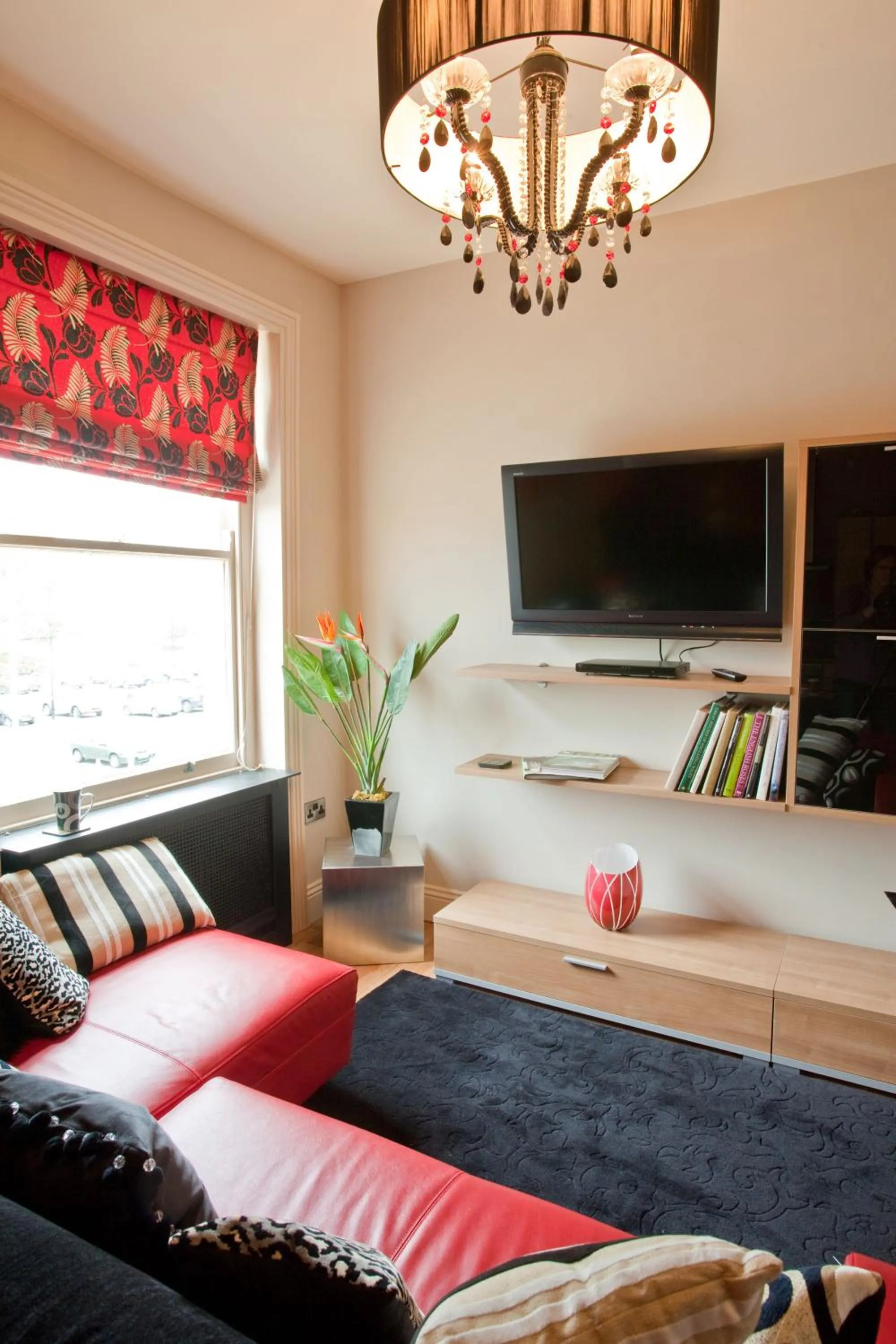 Living room in Portland Apartments
