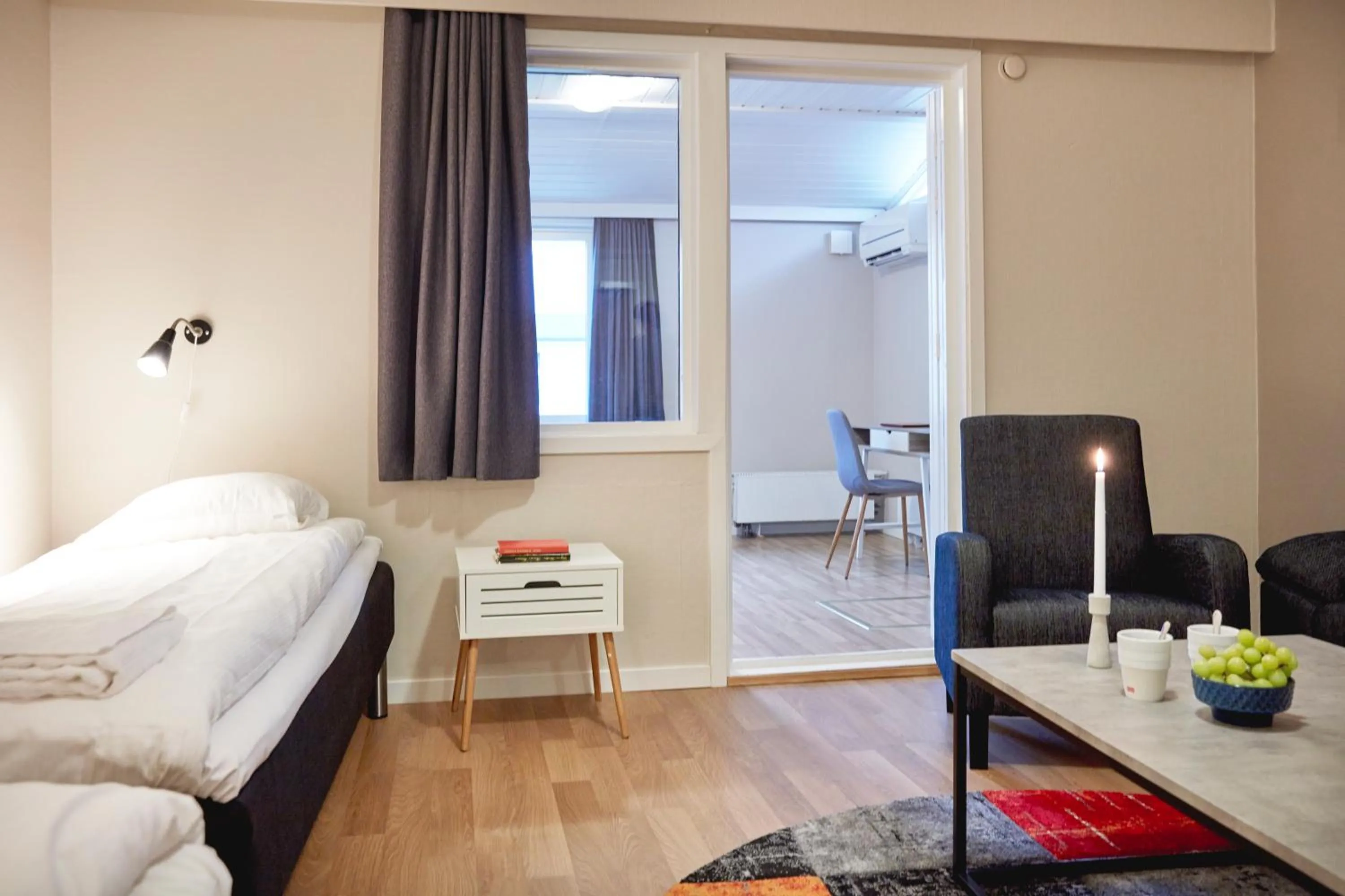 Photo of the whole room, Bed in Hotell Vesterhavet