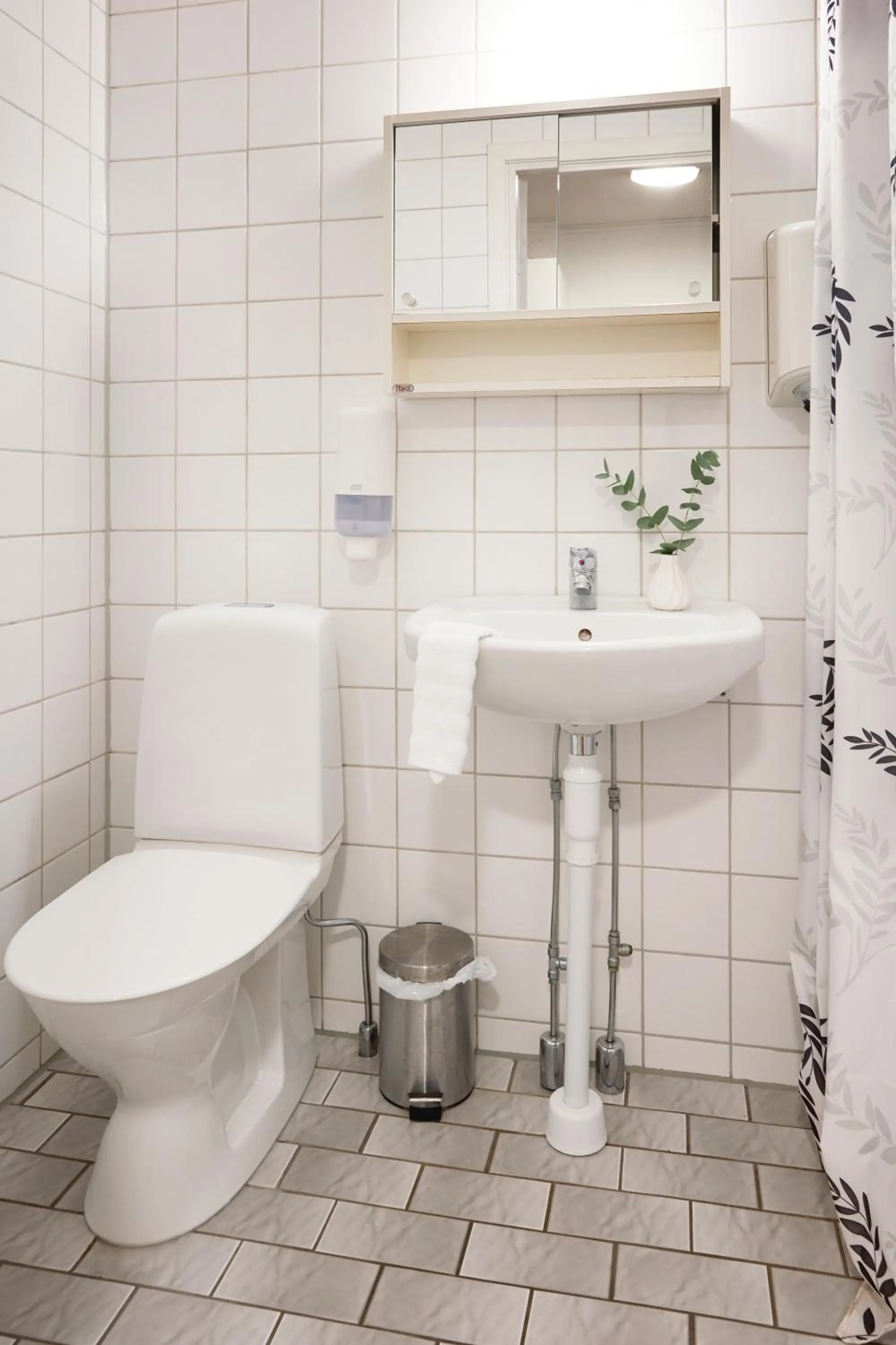 Shower in Hotell Vesterhavet