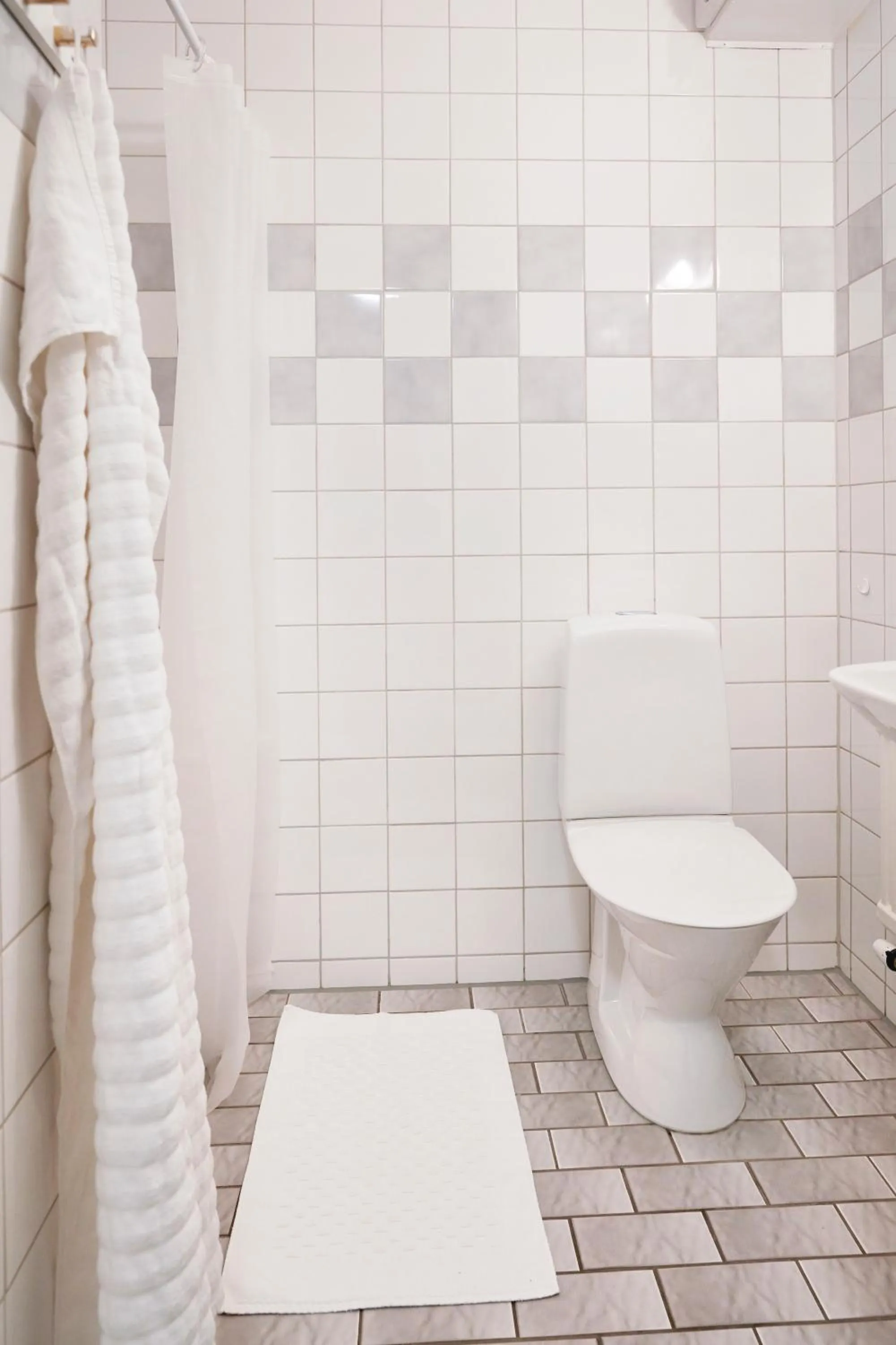 Shower in Hotell Vesterhavet