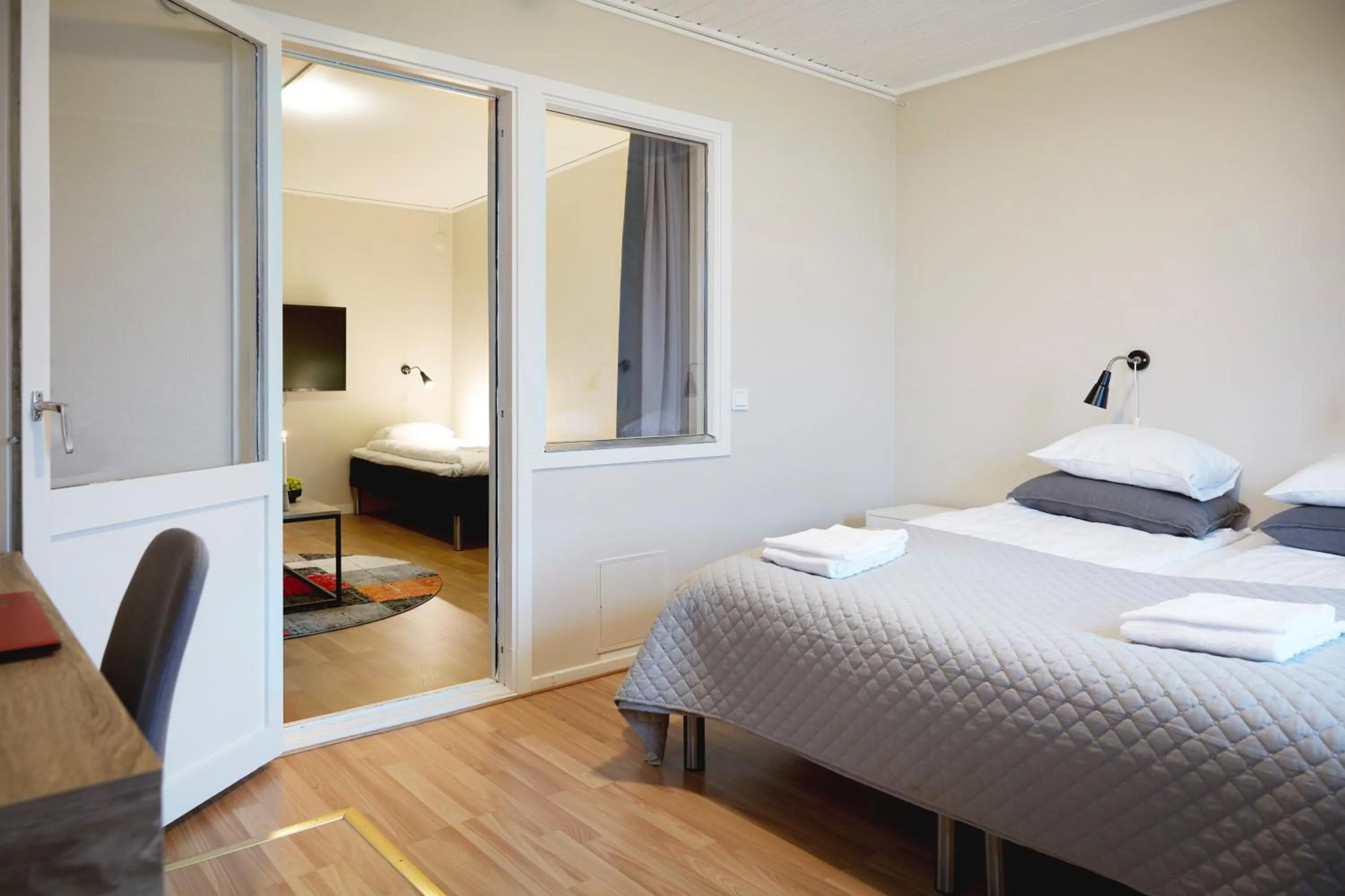 Bed in Hotell Vesterhavet