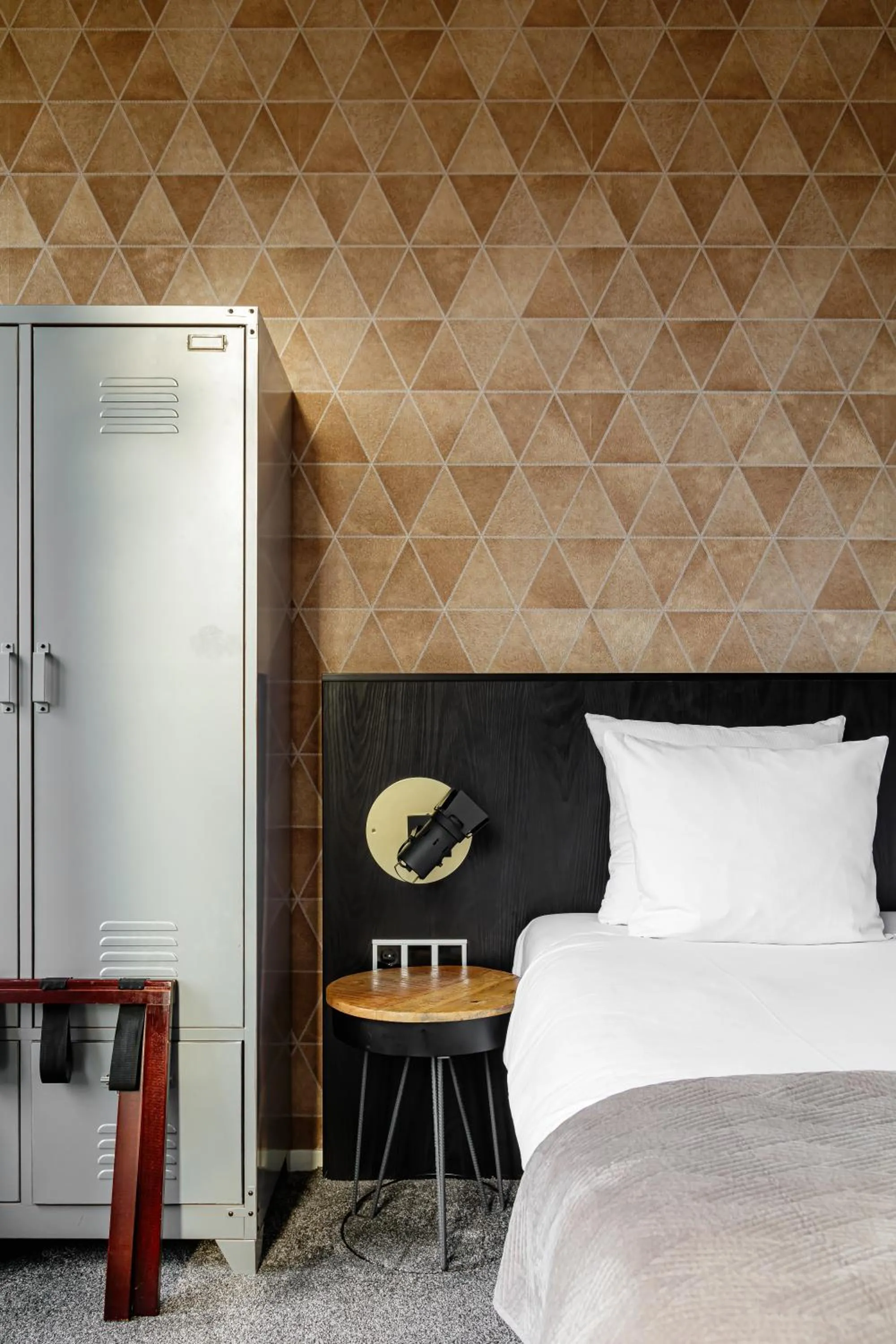 Bed in Boutique Hotel View