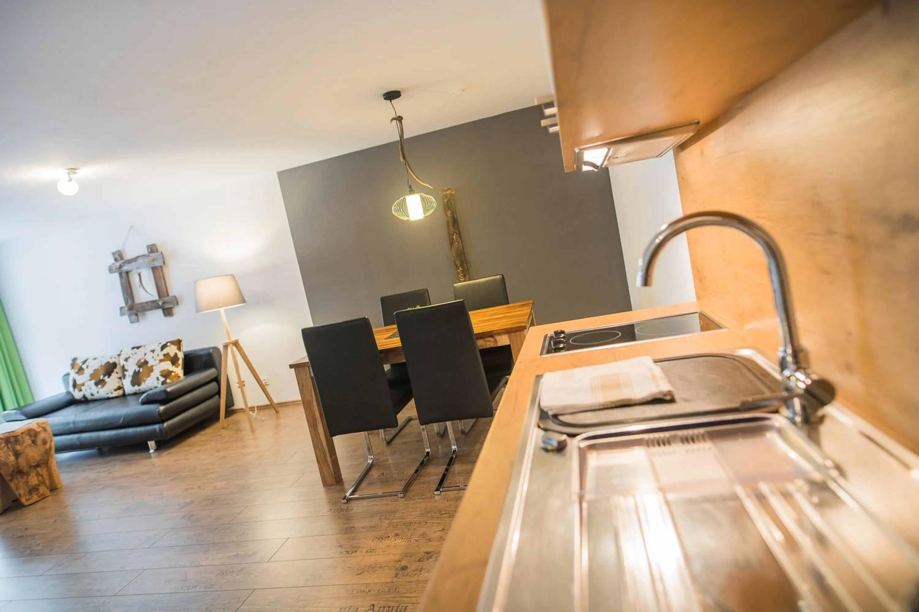 Kitchen or kitchenette in Residence Martell Mountains