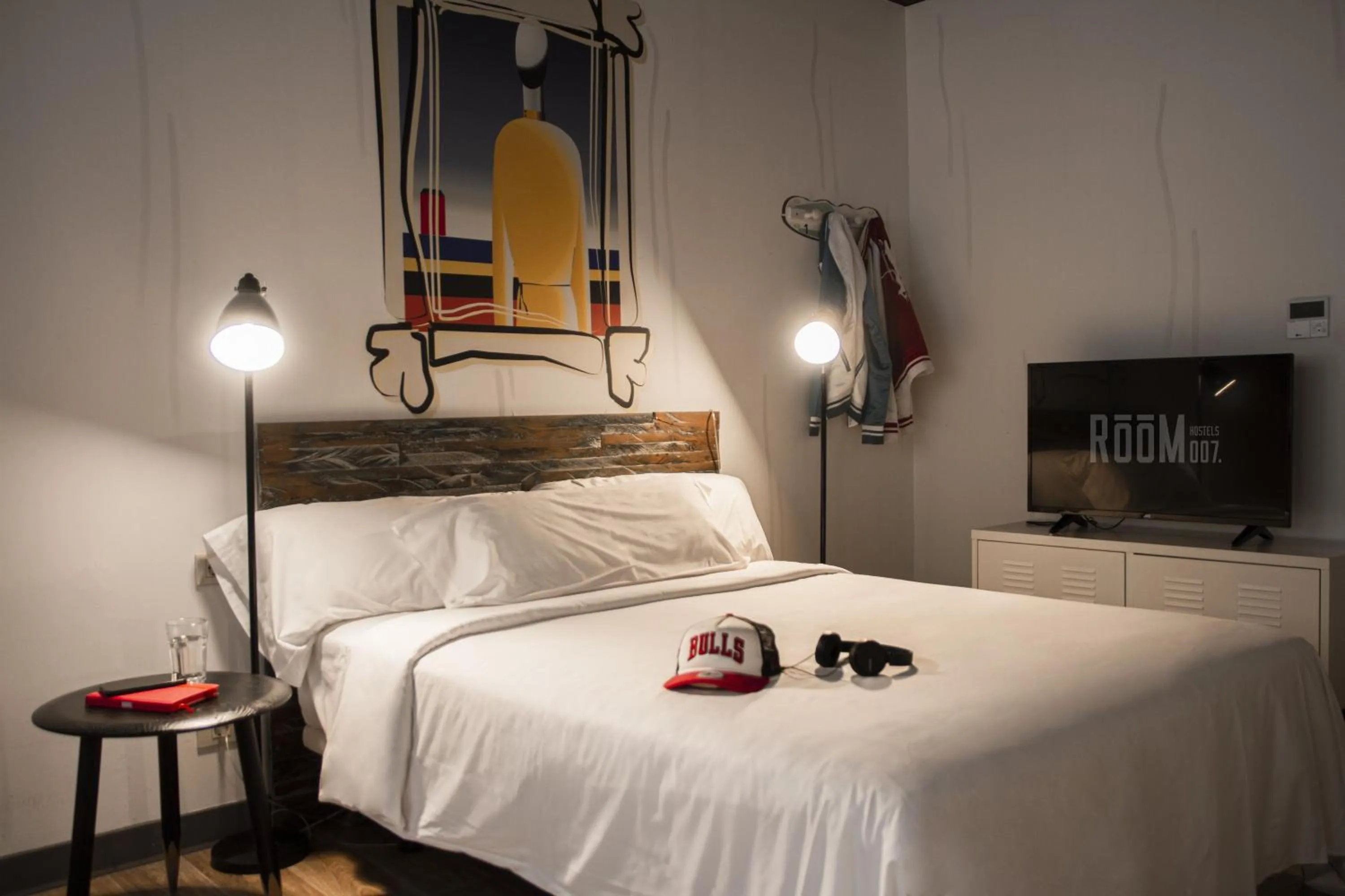 Bed in room00 Ventura Hostel