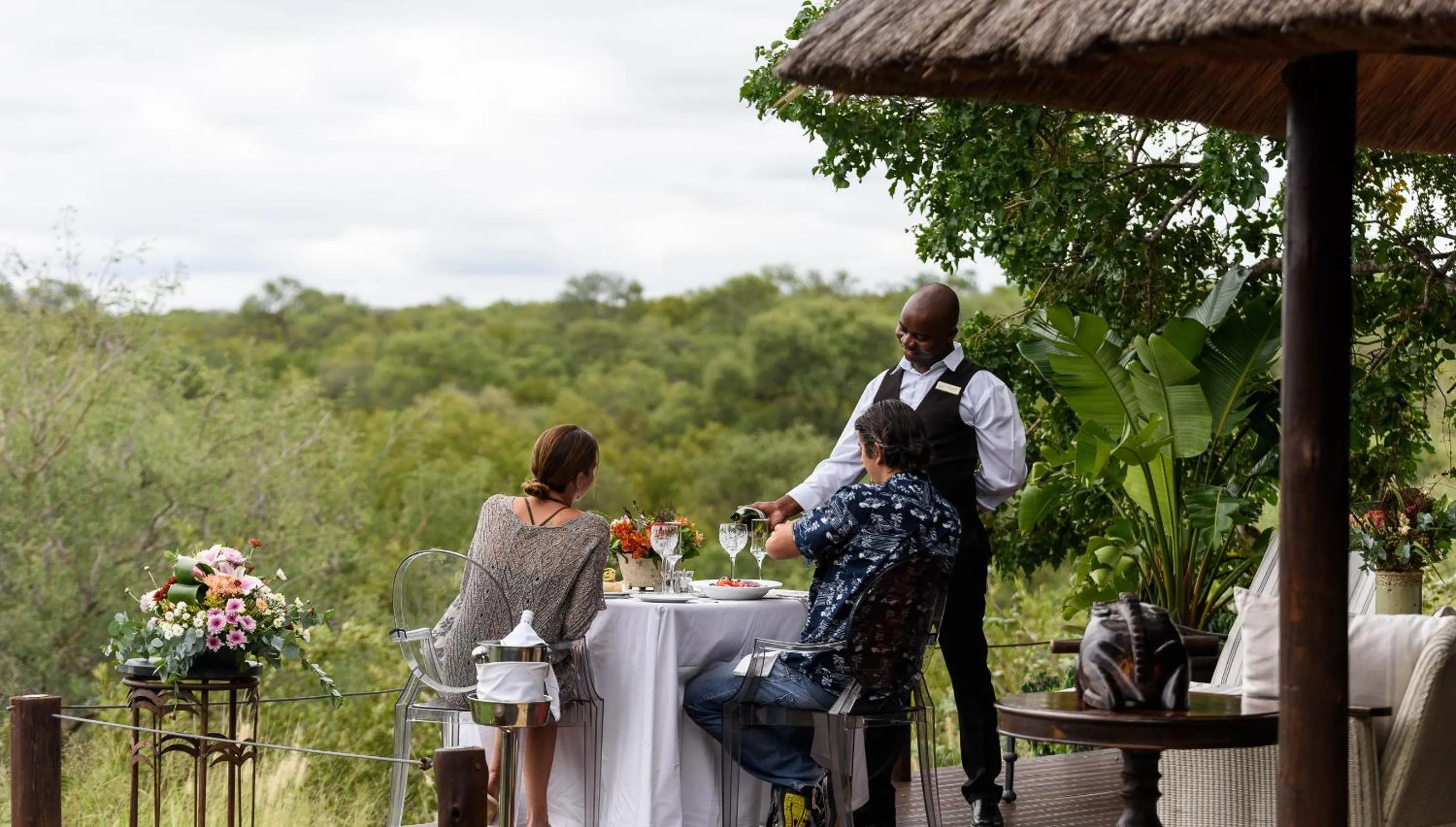 Balcony/Terrace in Khaya Ndlovu Safari Manor