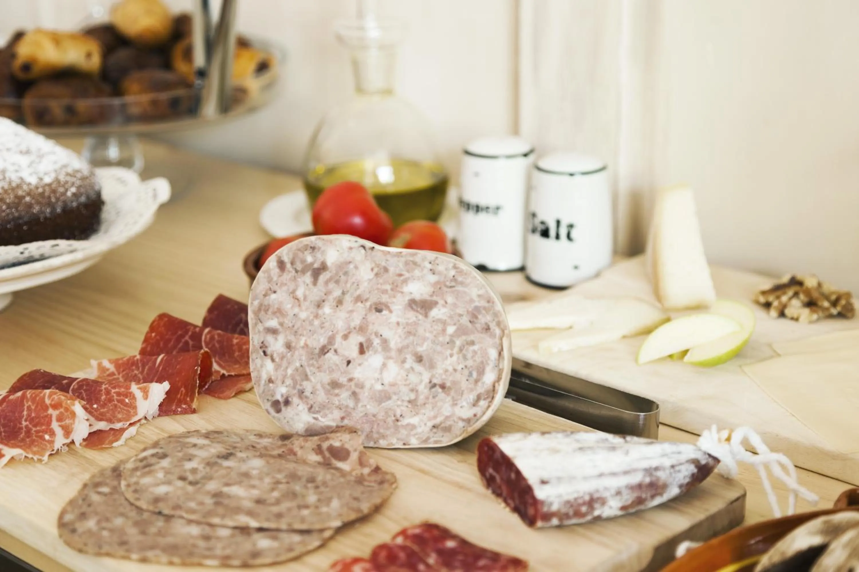 Food close-up in La Casa Gran B&B