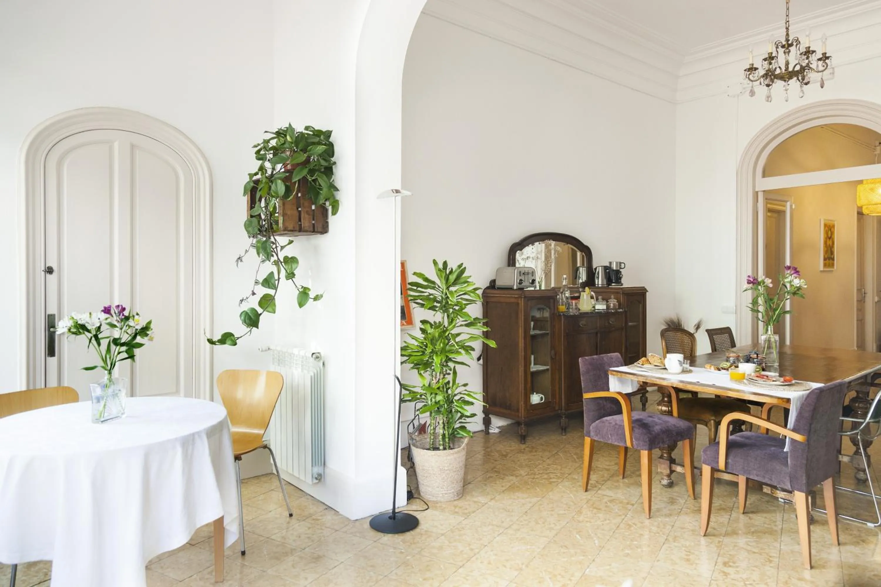 Living room in La Casa Gran B&B