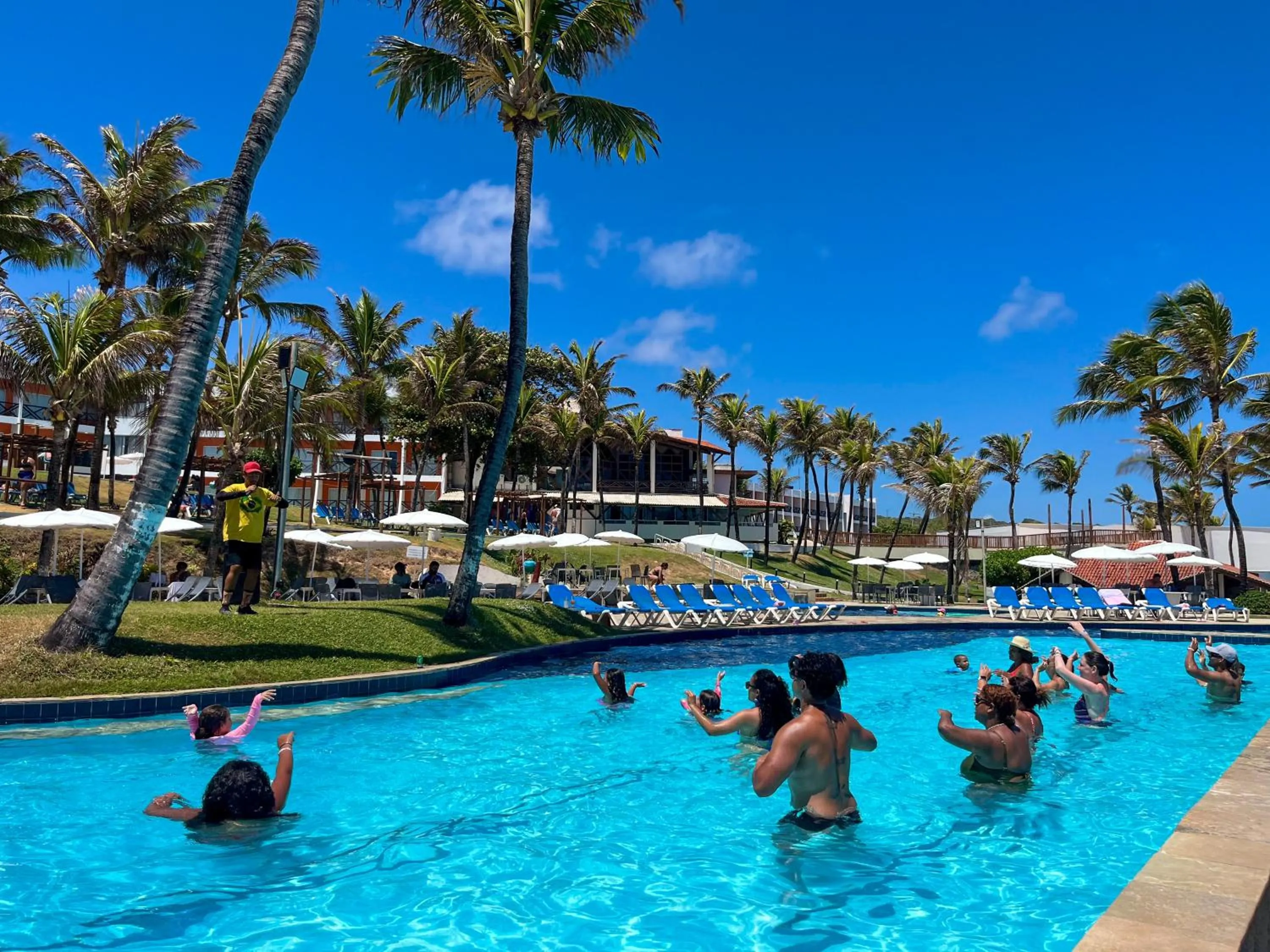 Swimming pool in El Aram Imirá Beach Resort