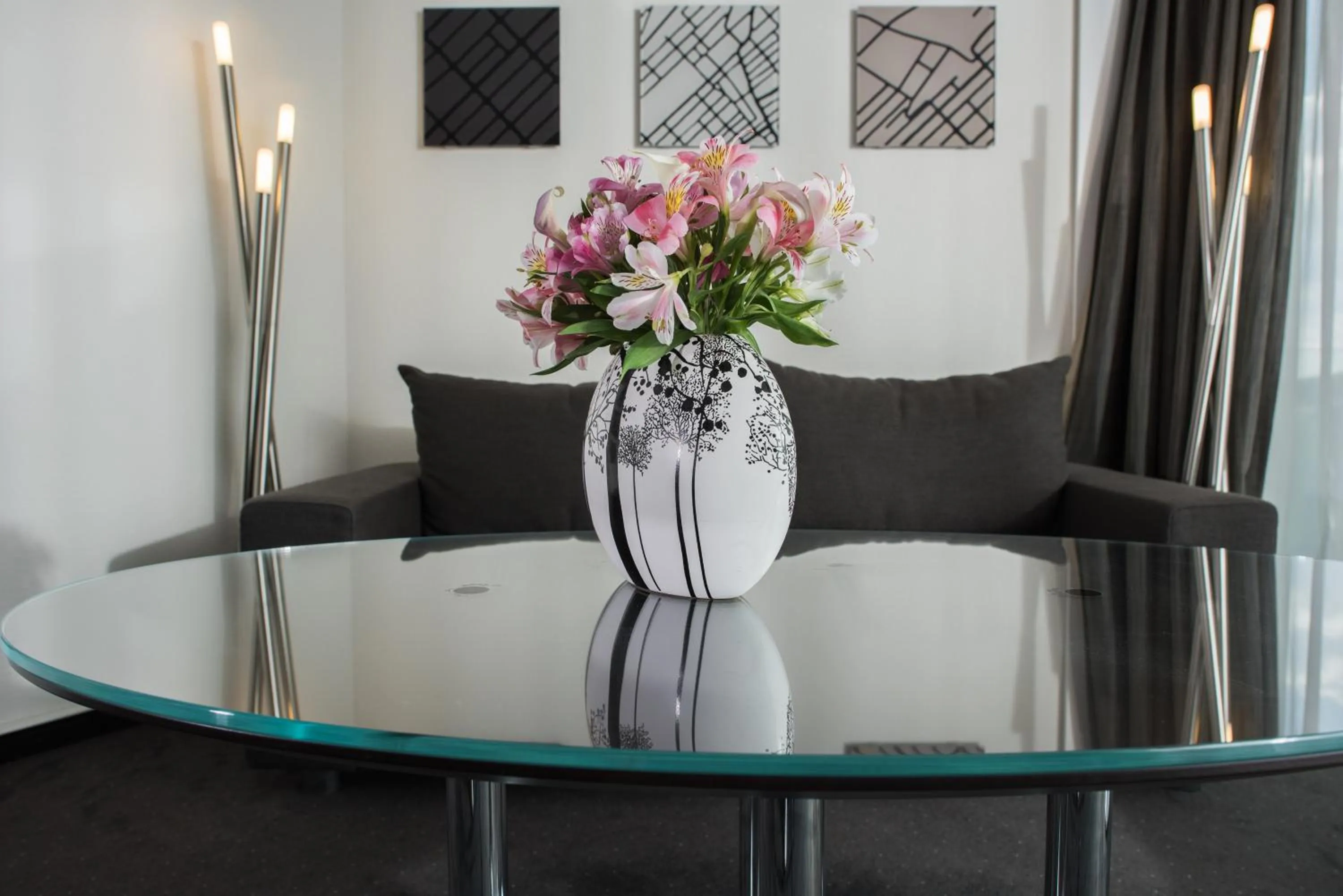 Living room in Grand Hôtel Les Endroits