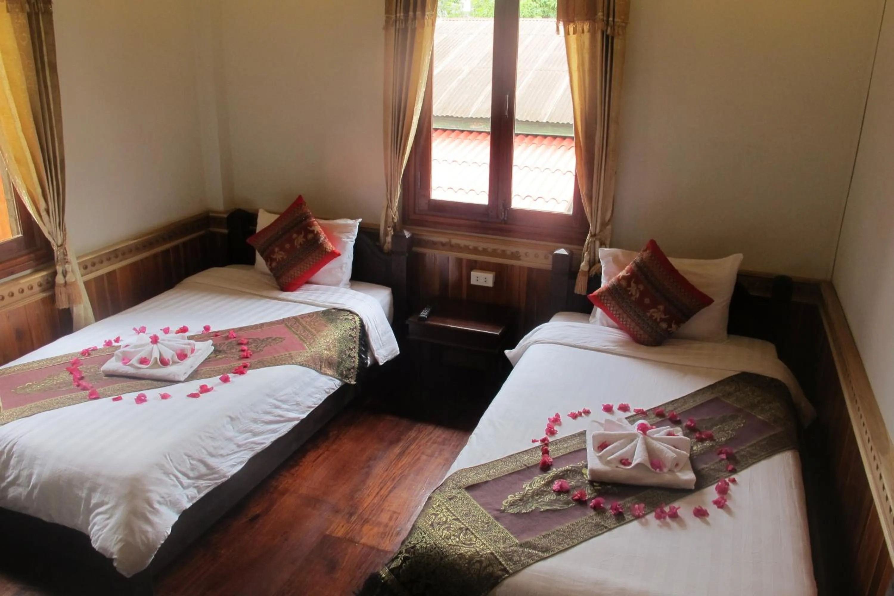 Bed in Golden Lotus Place