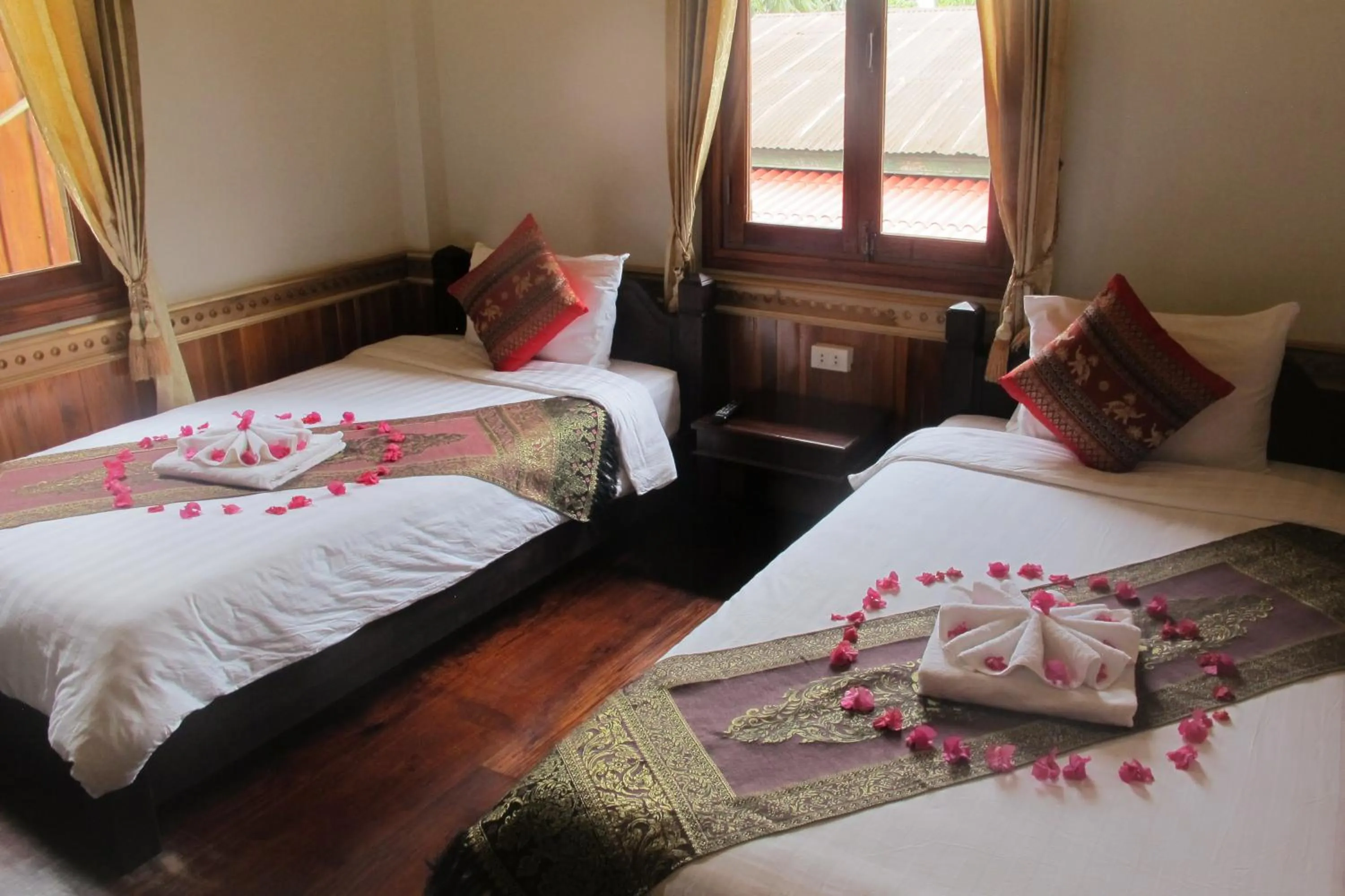 Bed in Golden Lotus Place