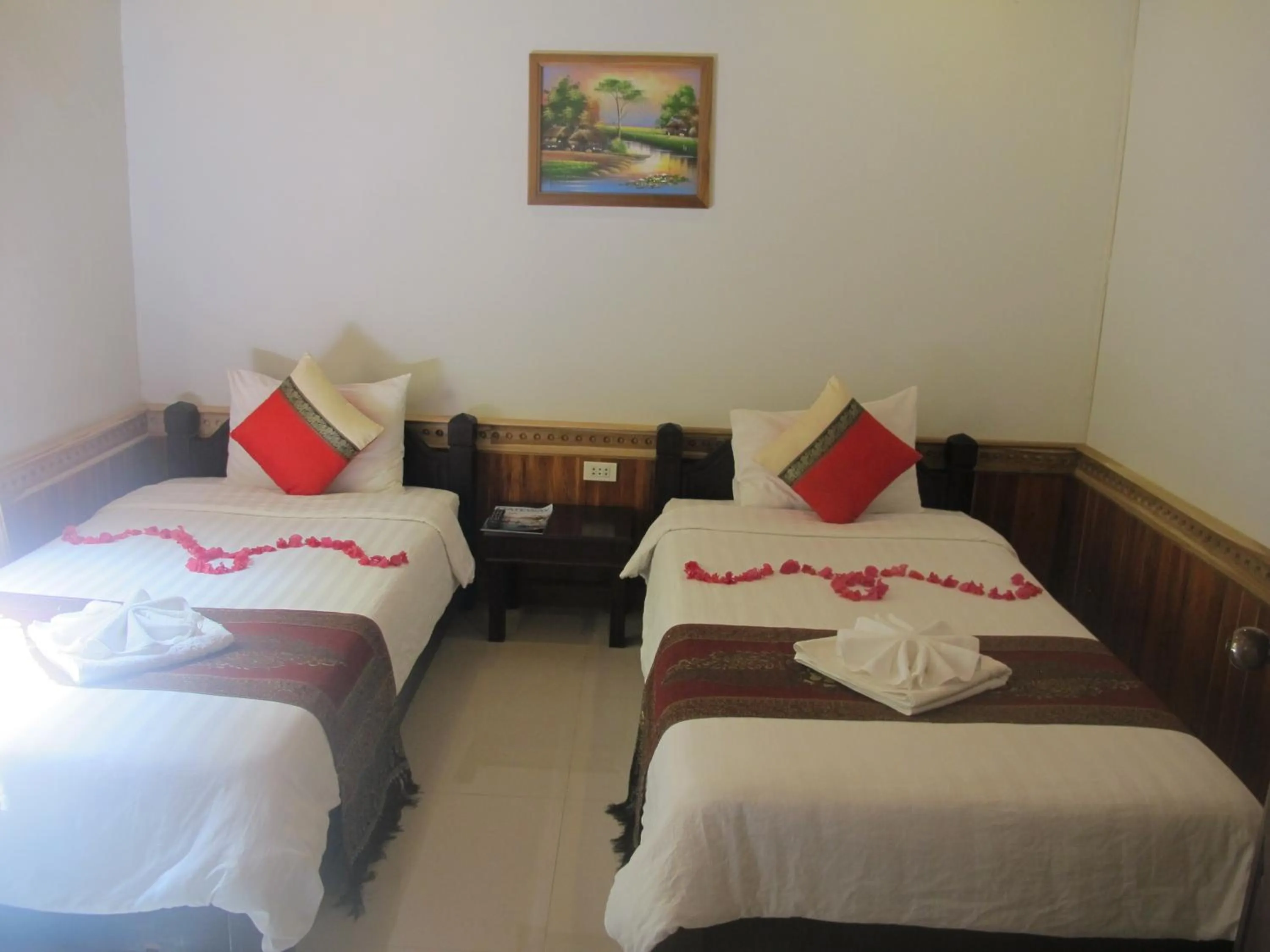 Bed in Golden Lotus Place