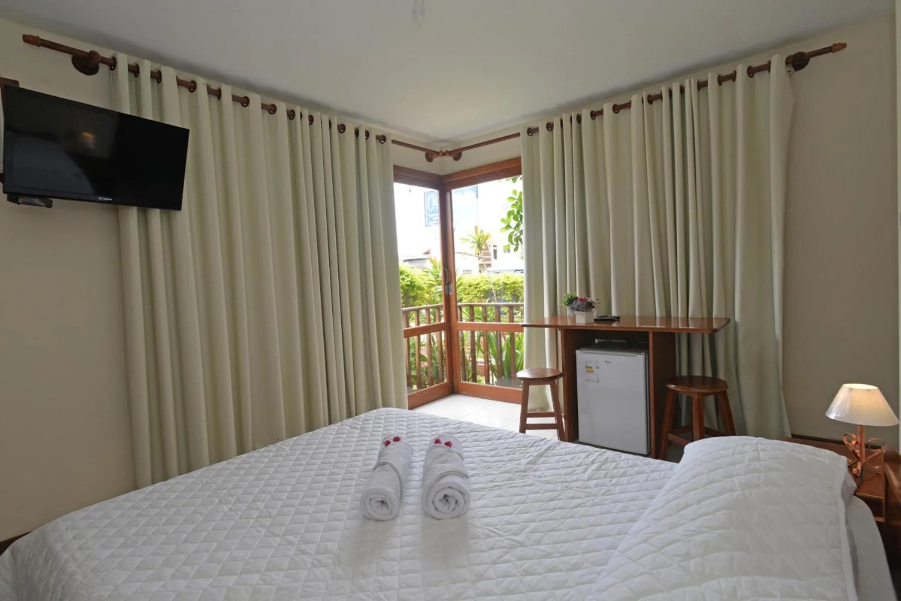 Double Room in Oceano Pousada - Buffet de café da manhã e serviço de quarto diário