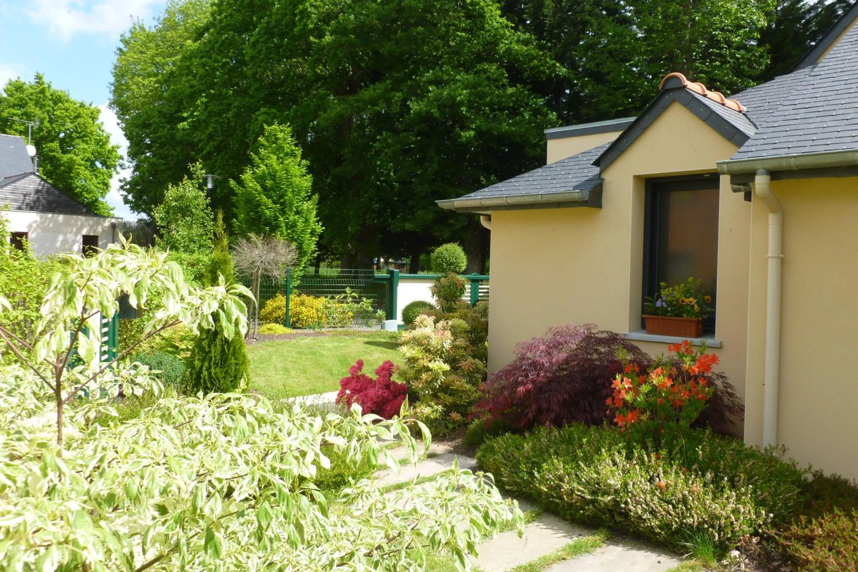 Spring in Jardin du Levant