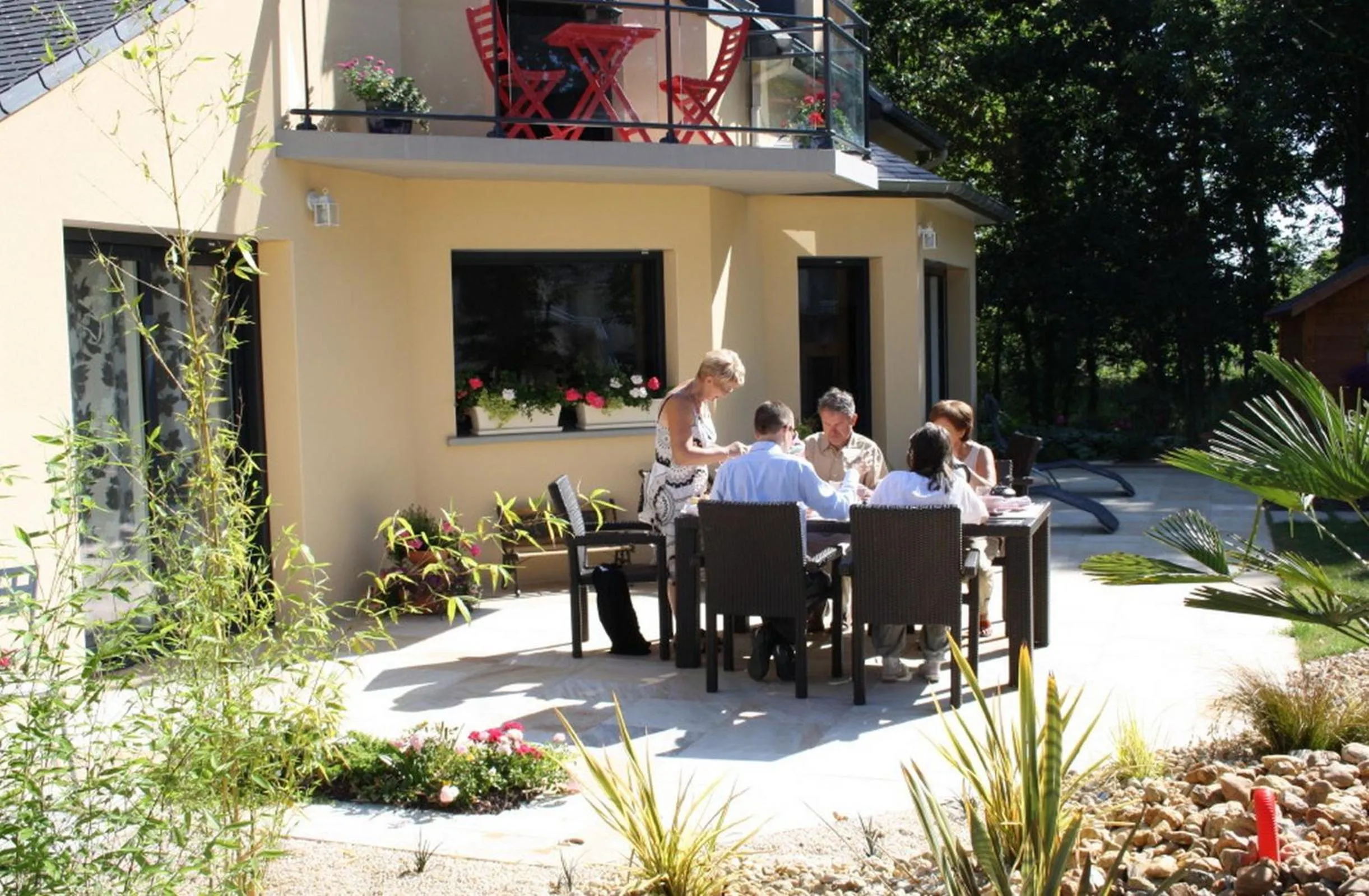 People in Jardin du Levant