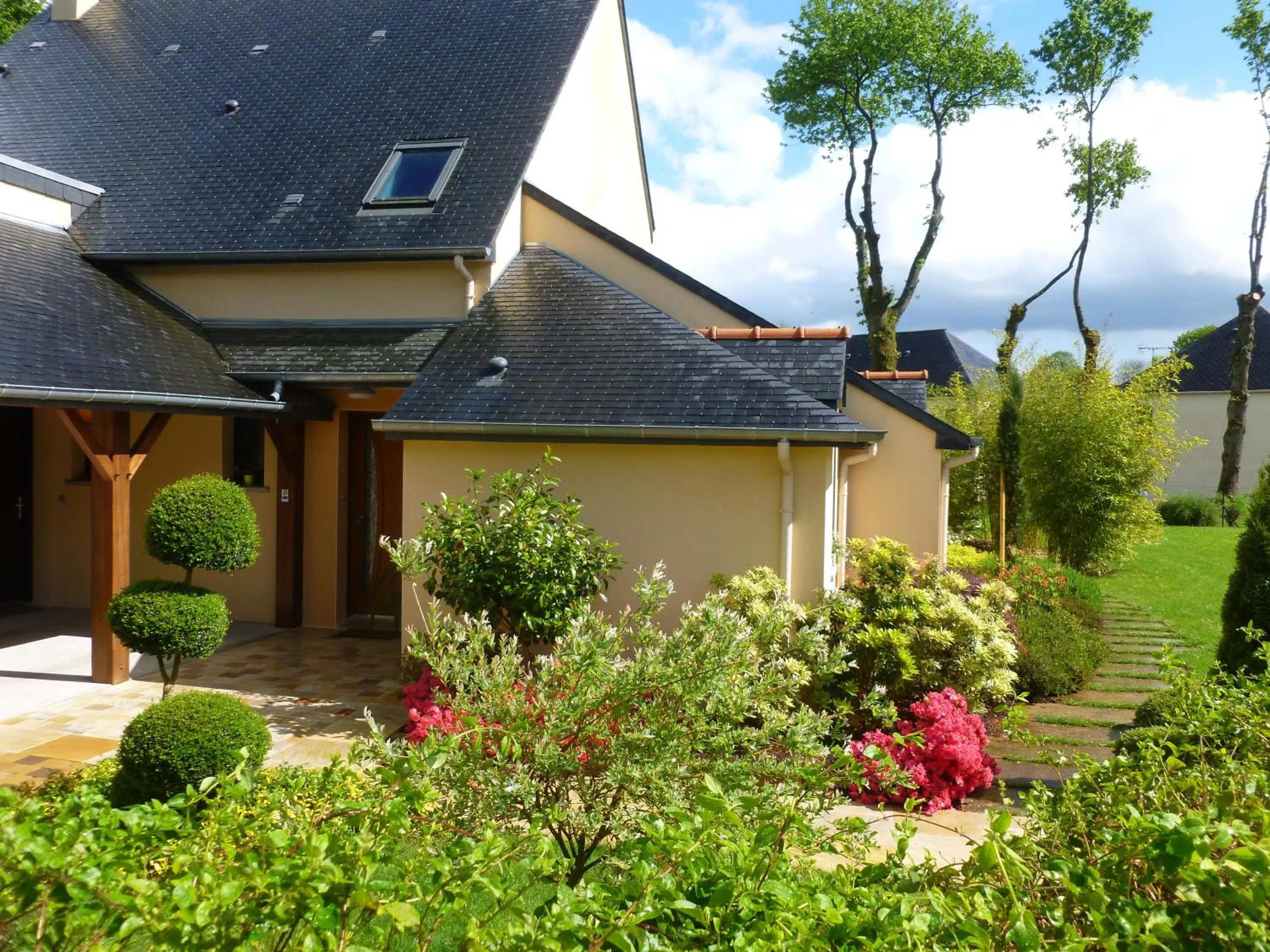 Patio in Jardin du Levant