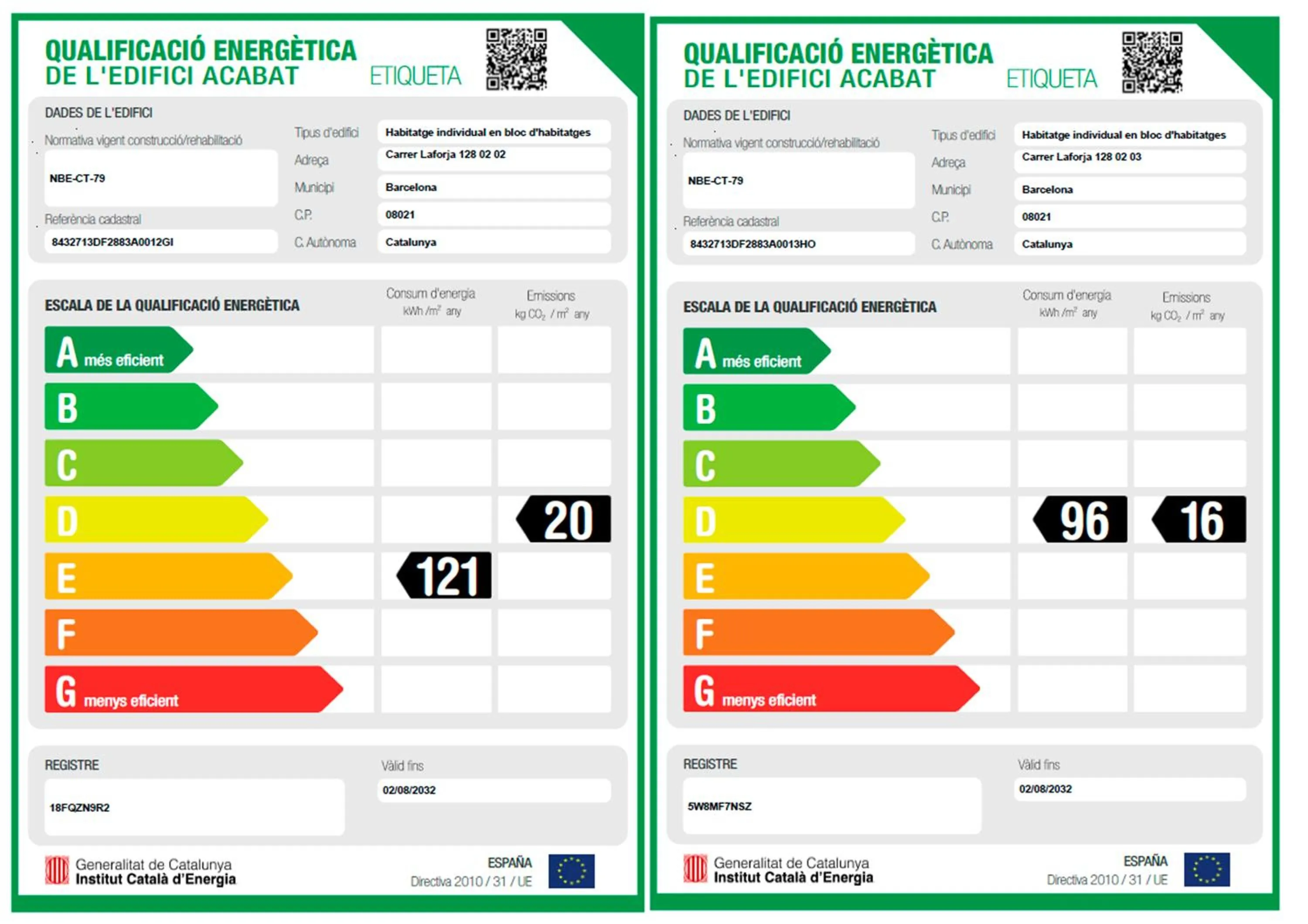 Certificate/Award in Apartamentos Laforja