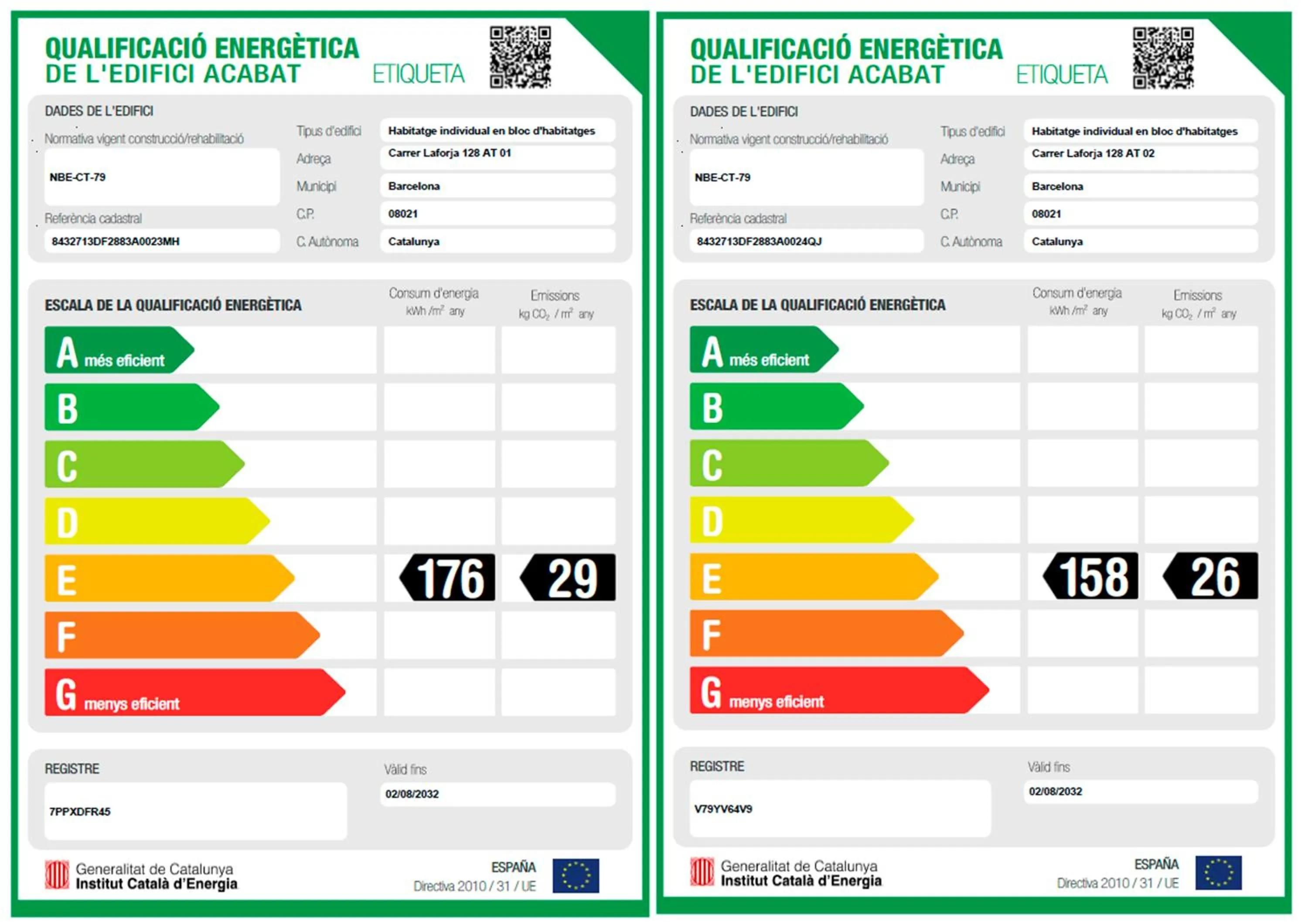 Certificate/Award in Apartamentos Laforja
