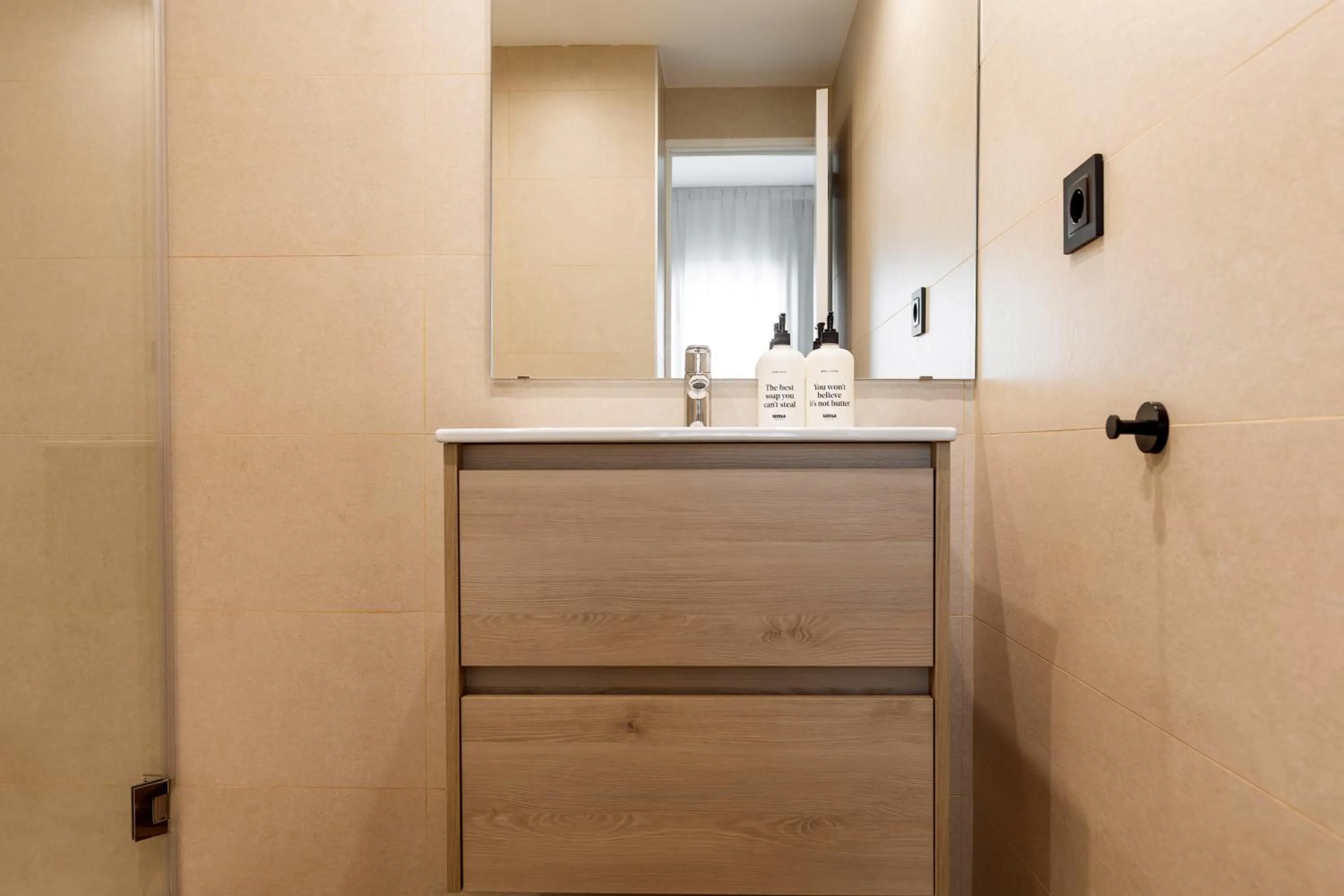 Bathroom in Apartamentos Laforja