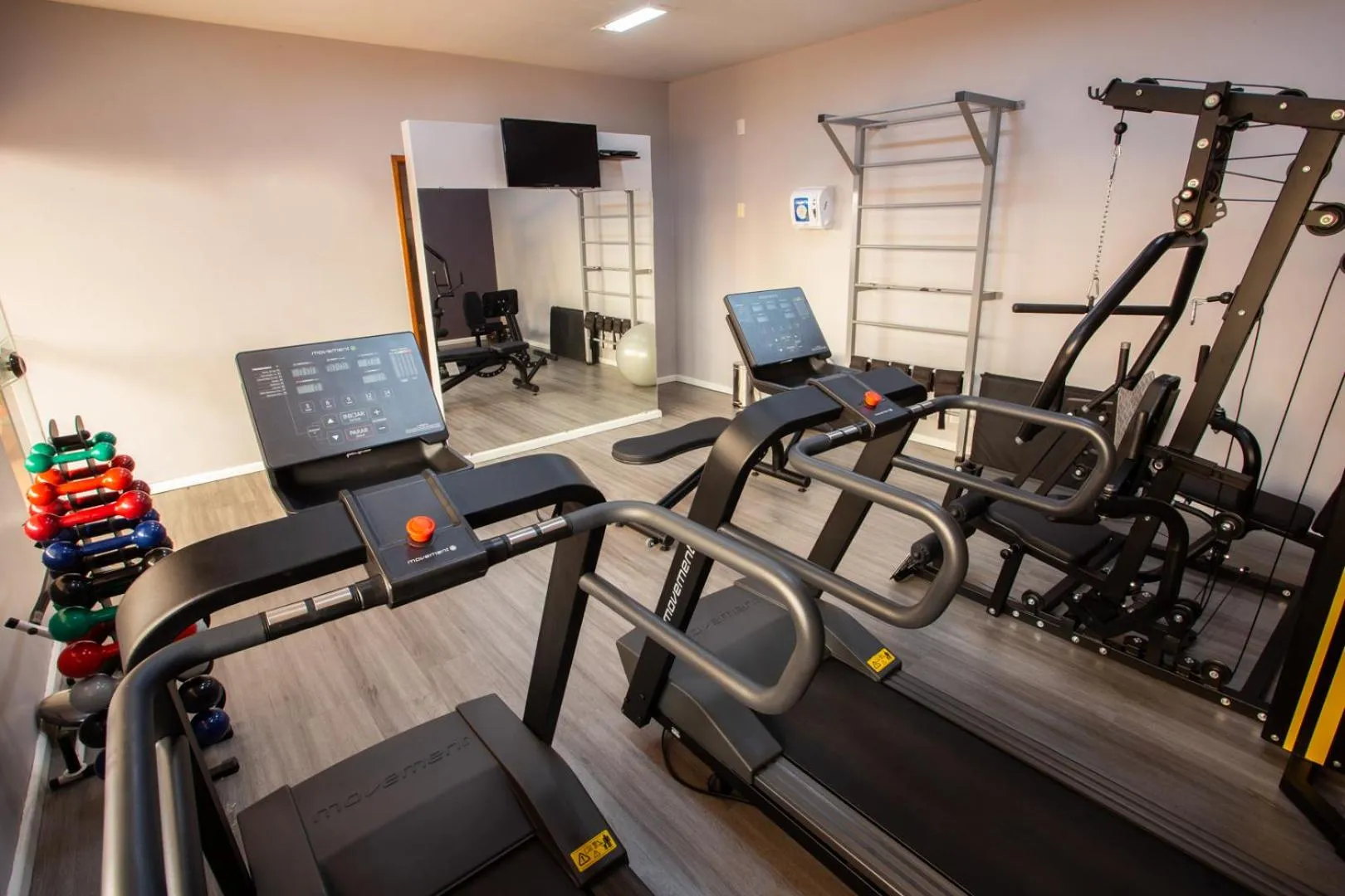 Fitness centre/facilities in Carlton Plaza Hotel Uberlandia