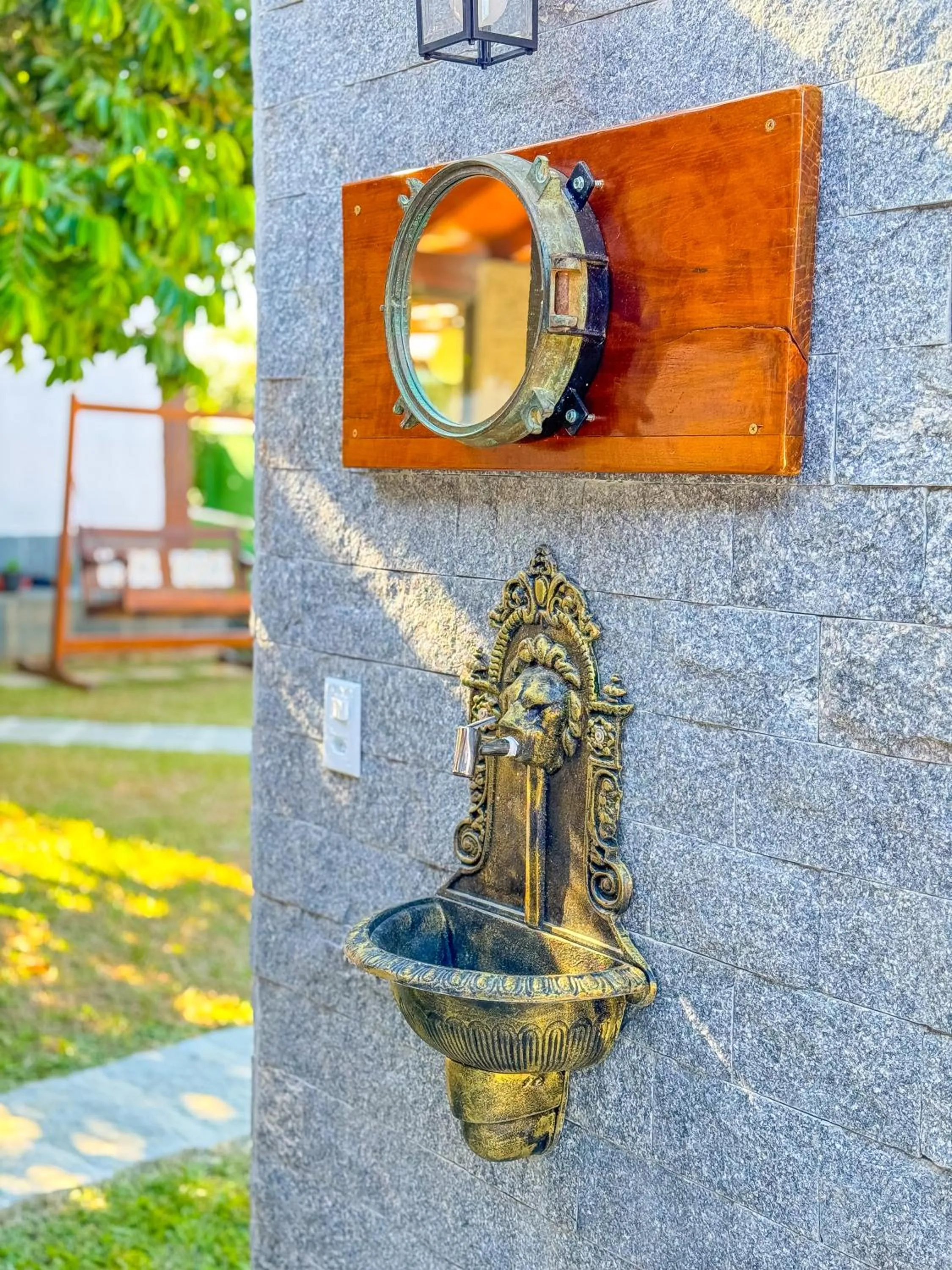 Decorative detail in Pousada Sonho de Geribá