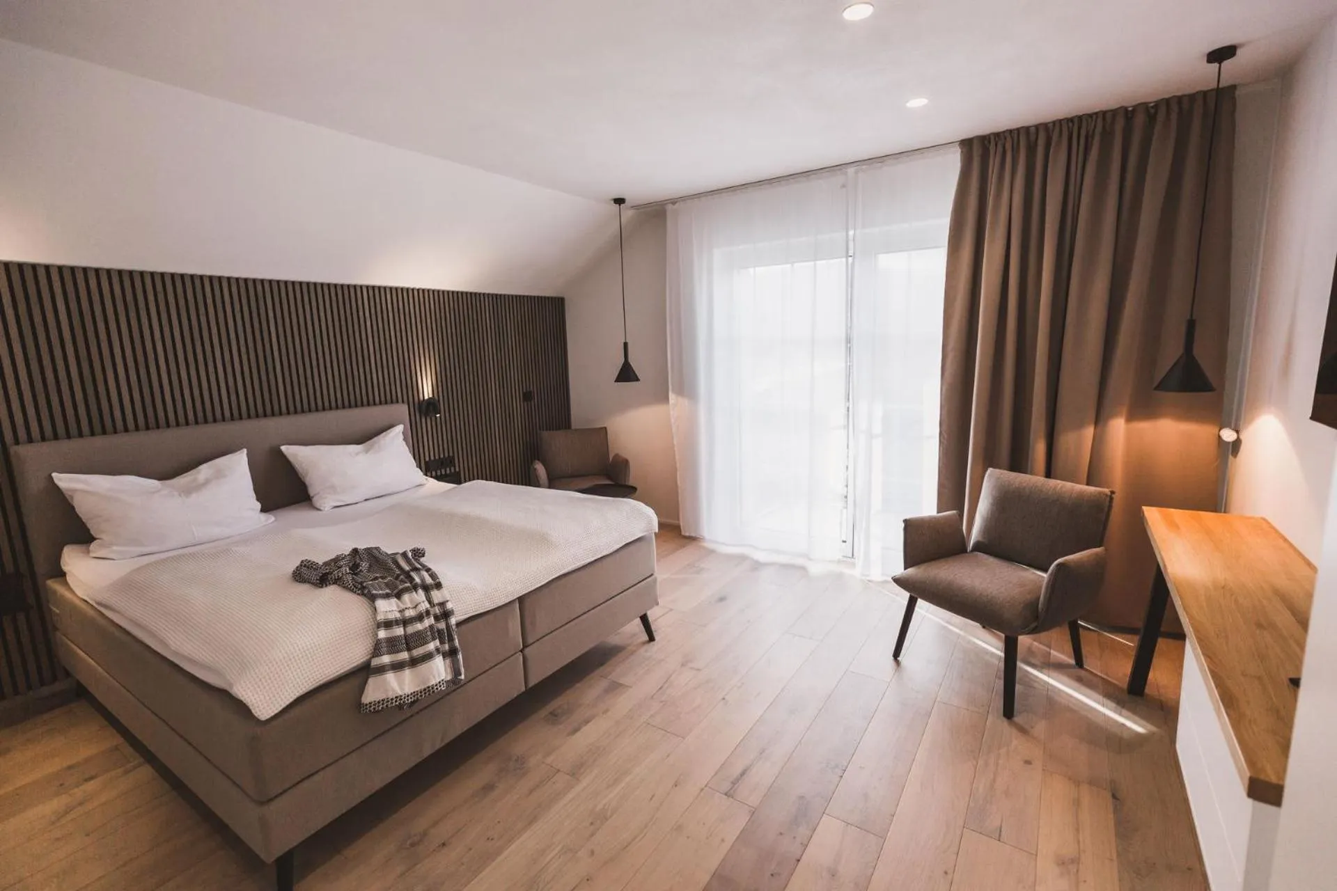 Photo of the whole room, Bed in Weingut Gehlen-Cornelius