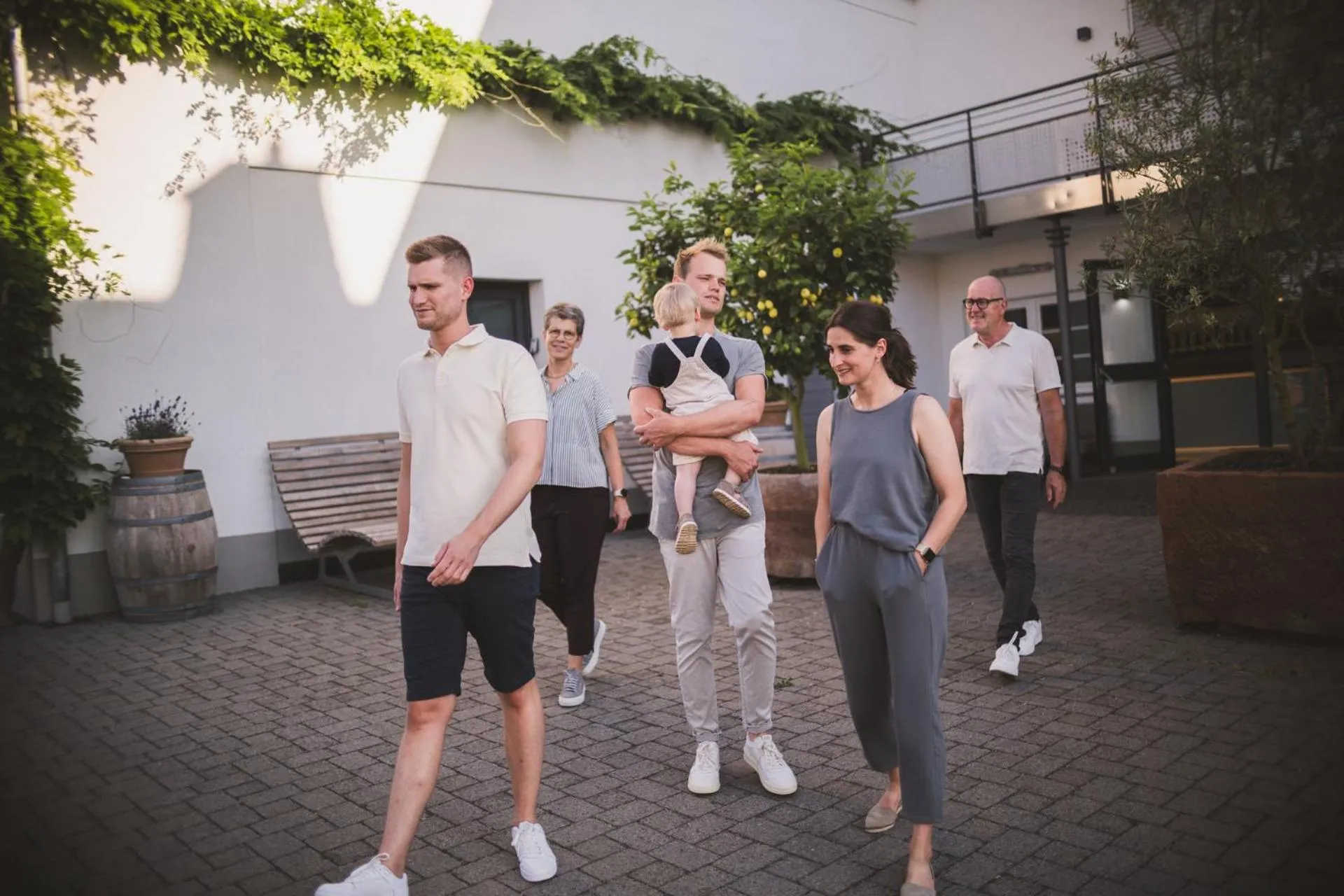 Family in Weingut Gehlen-Cornelius