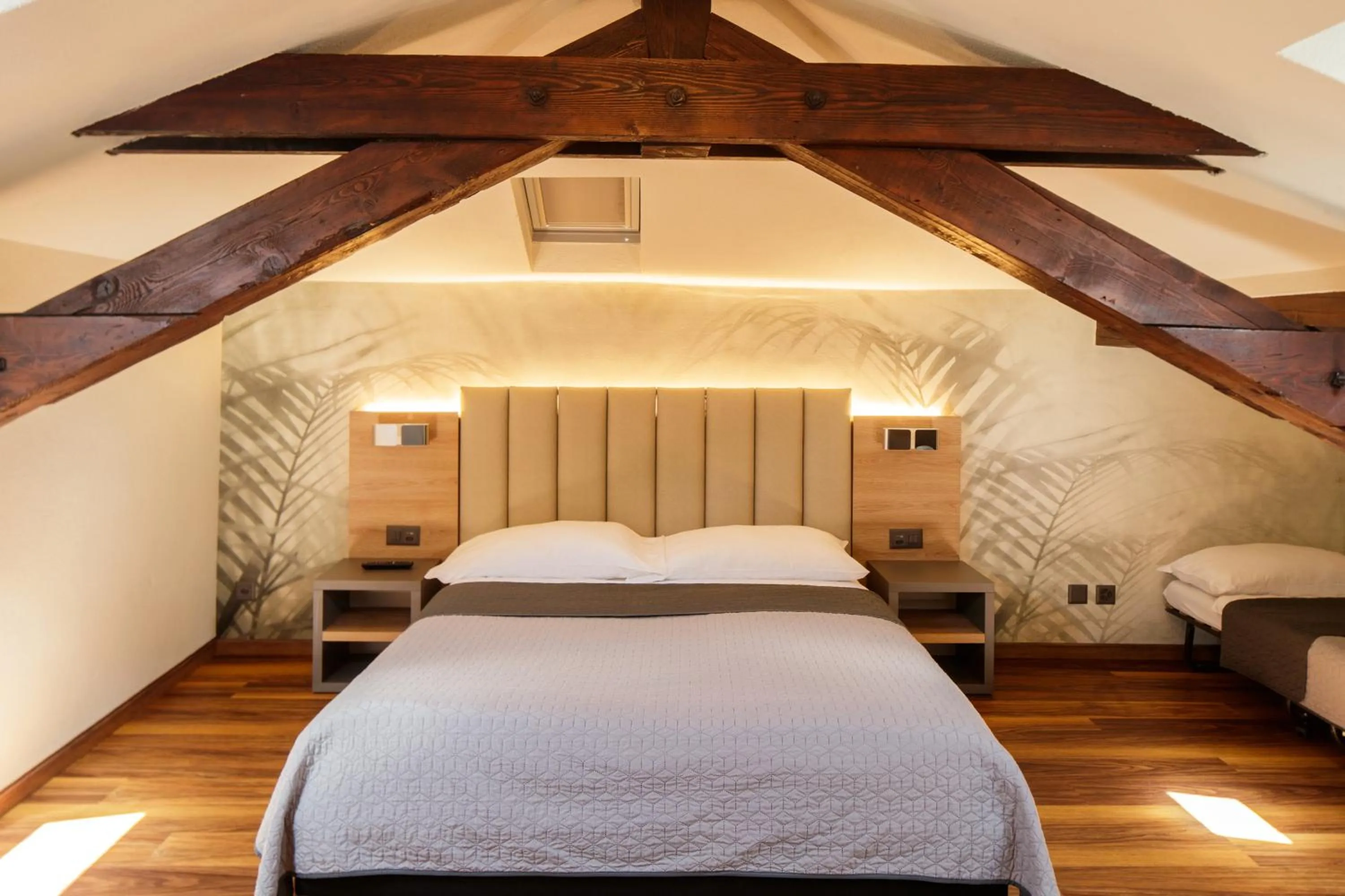 Bed in Albergo Mirador Ascona